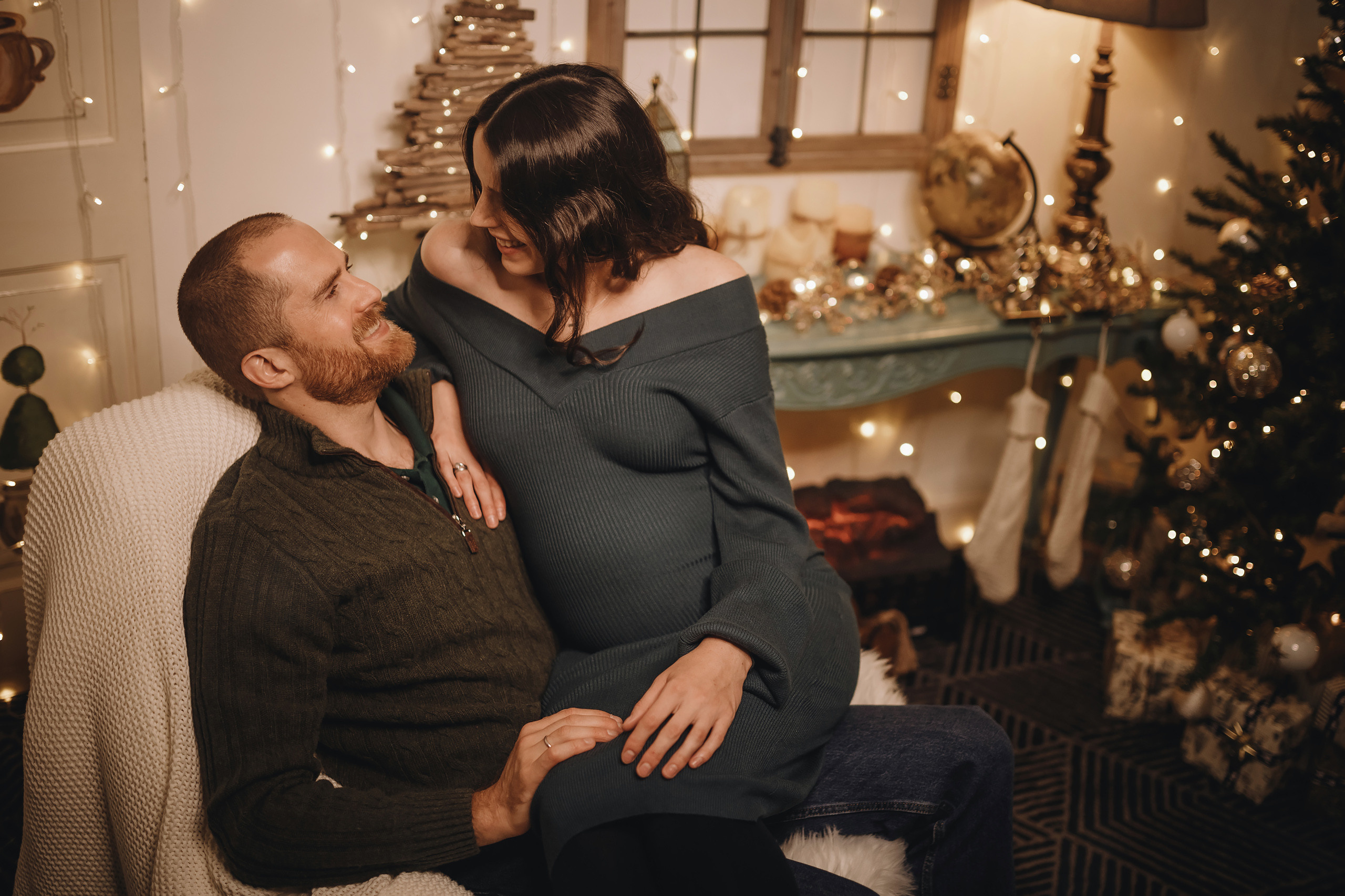 11132021 Christmas Family Photoshoot 1. Wedding family event photographer in Chicago Nick Yushevich