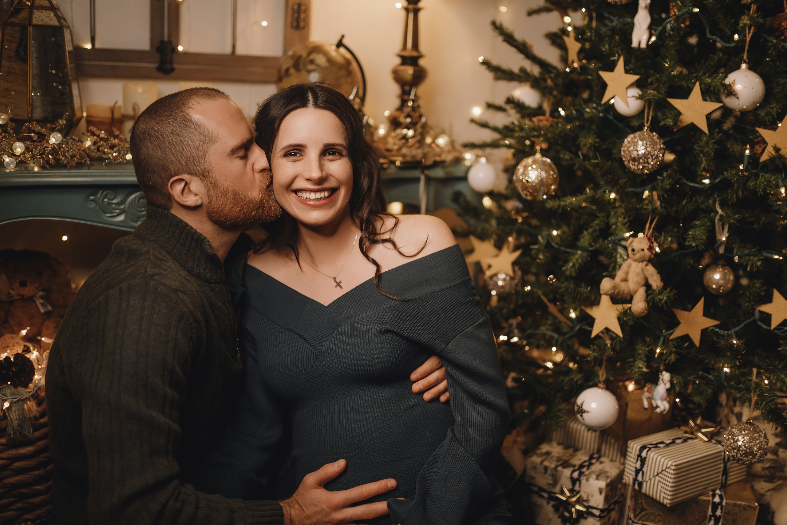 11132021 Christmas Family Photoshoot 1. Wedding family event photographer in Chicago Nick Yushevich