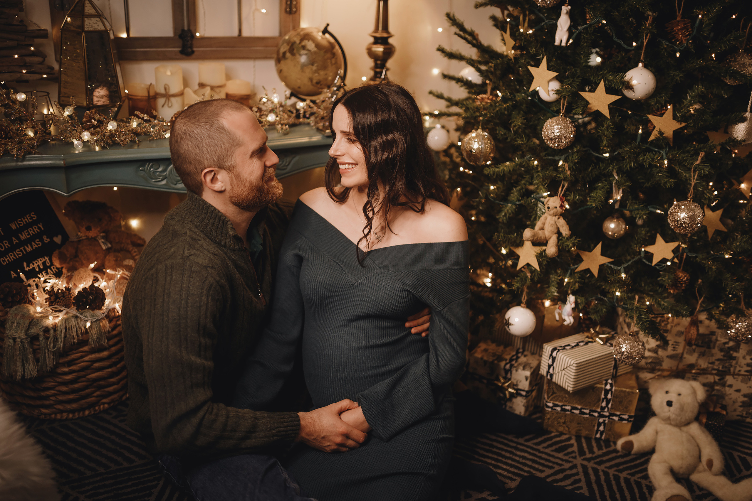 11132021 Christmas Family Photoshoot 1. Wedding family event photographer in Chicago Nick Yushevich