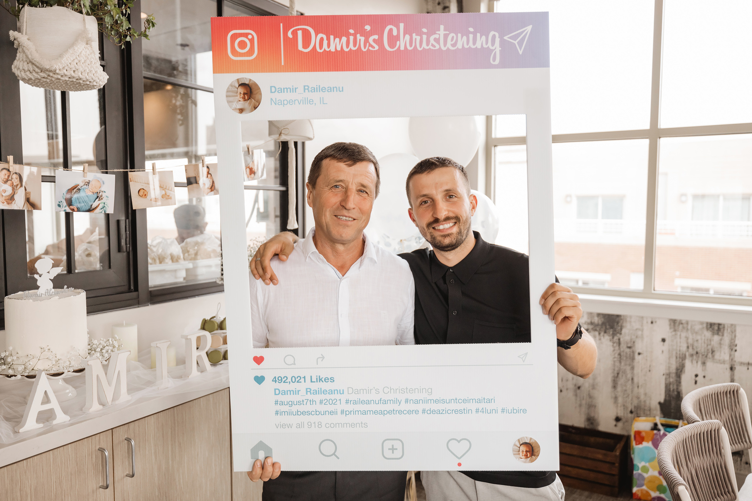 08.07.2021 Christening. Wedding family event photographer in Chicago Nick Yushevich