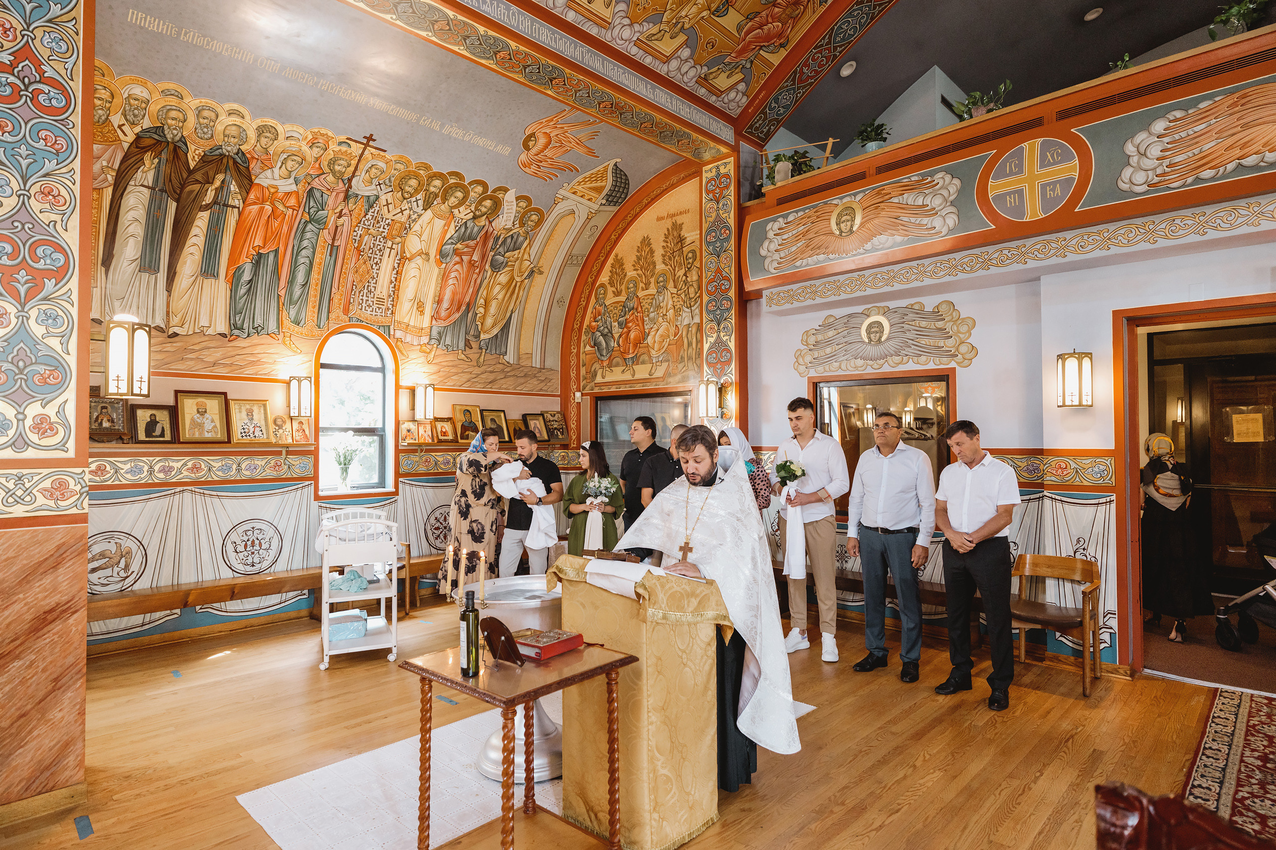 08.07.2021 Christening. Wedding family event photographer in Chicago Nick Yushevich