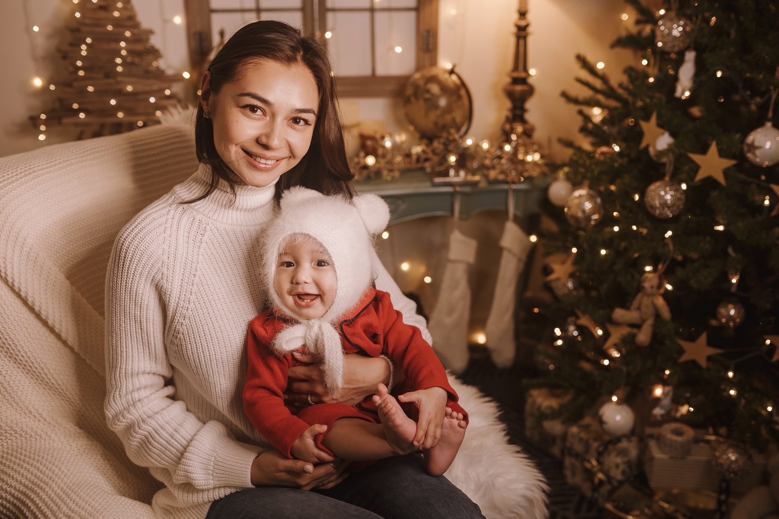 11182021 Christmas Photoshoot 2. Wedding family event photographer in Chicago Nick Yushevich