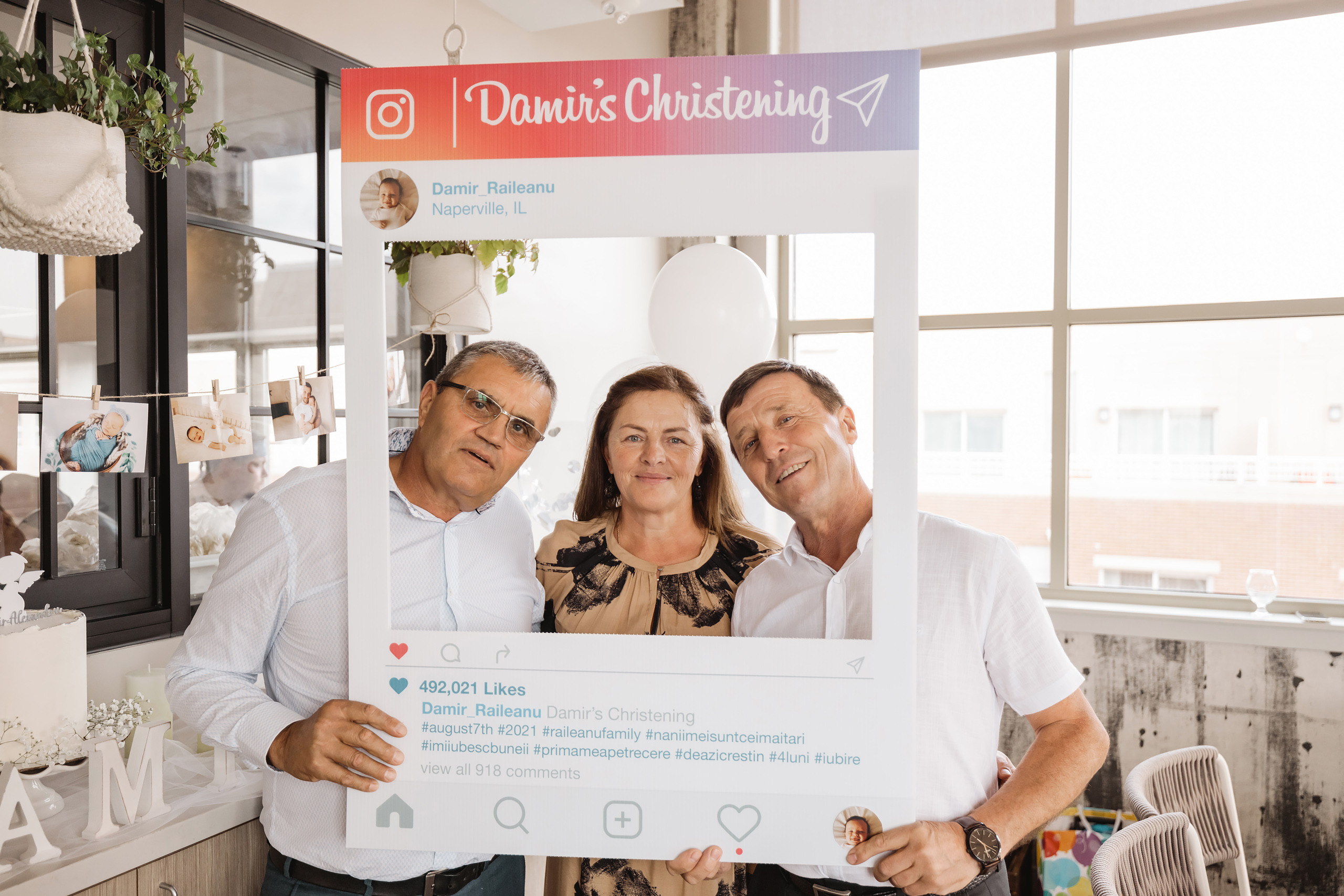 08.07.2021 Christening. Wedding family event photographer in Chicago Nick Yushevich