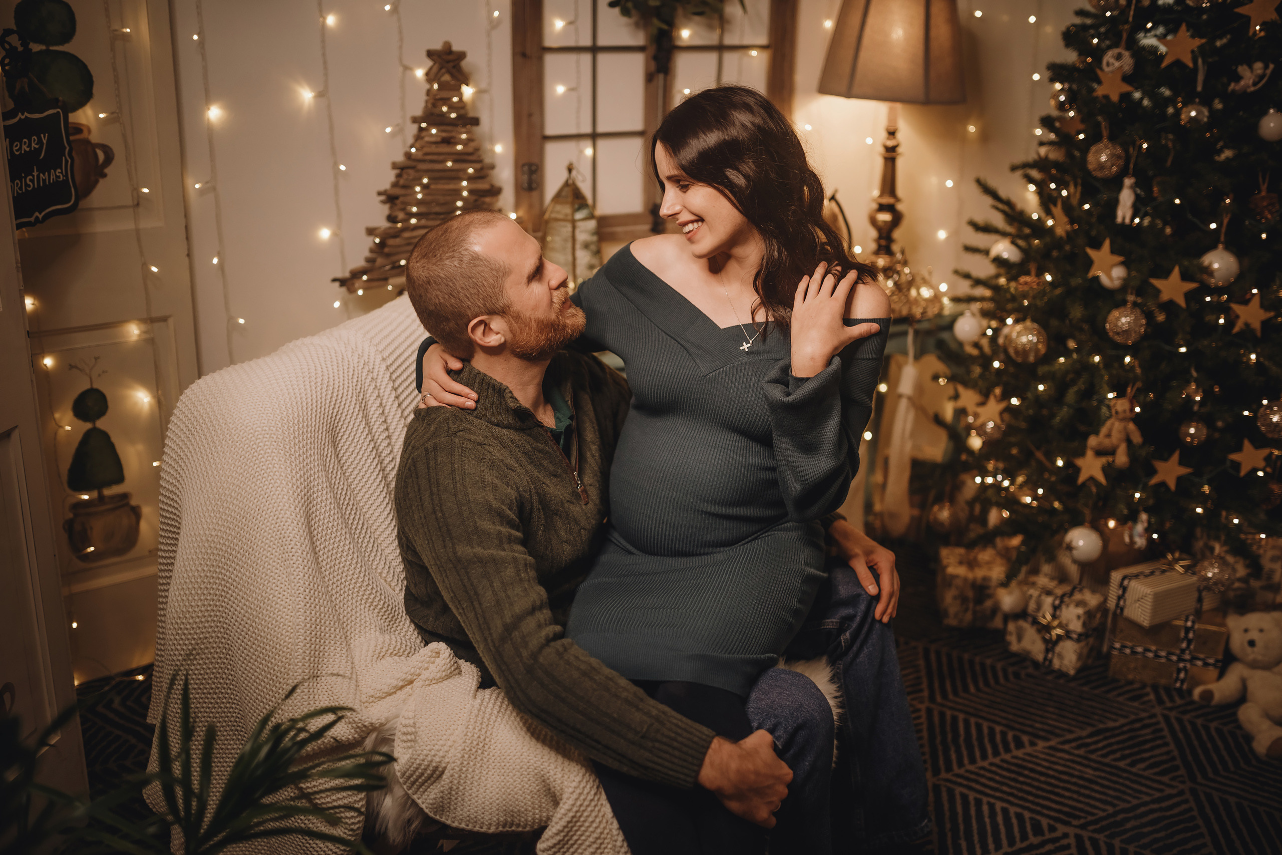 11132021 Christmas Family Photoshoot 1. Wedding family event photographer in Chicago Nick Yushevich