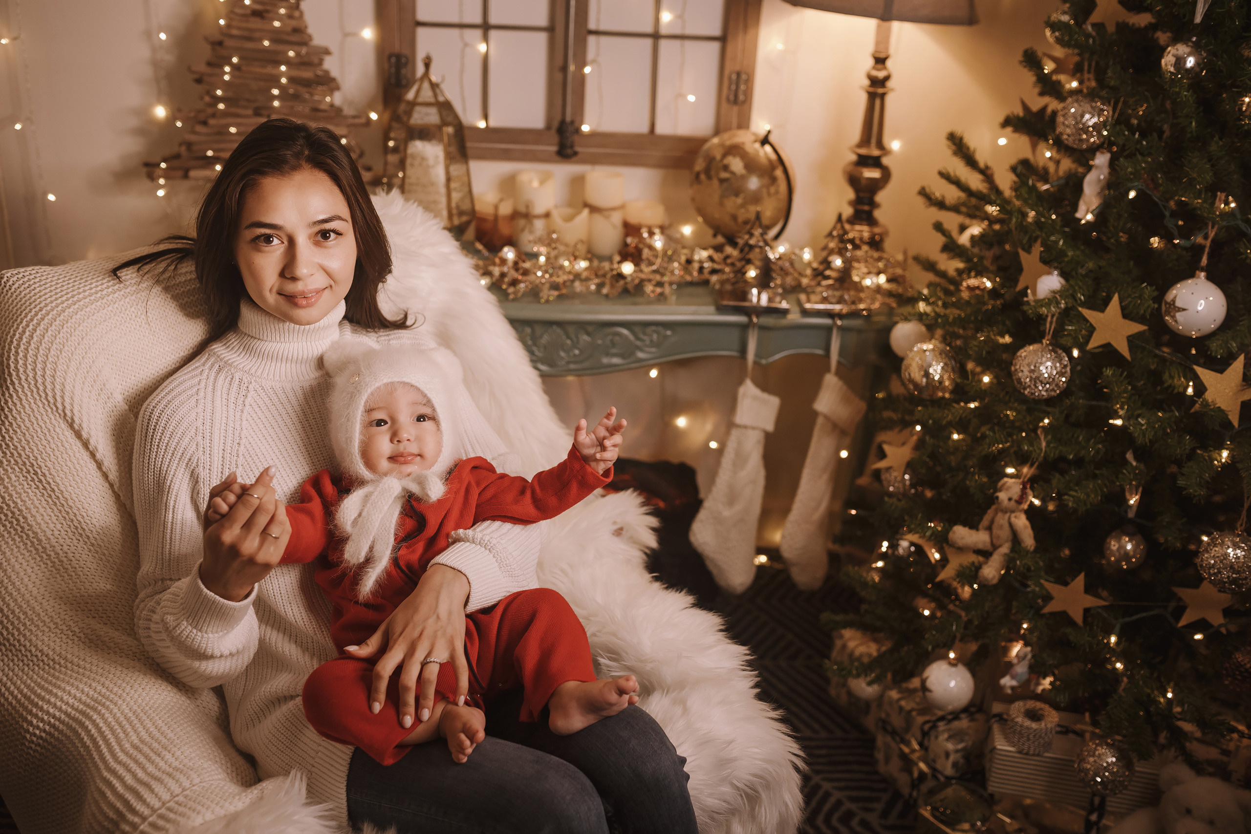 11182021 Christmas Photoshoot 2. Wedding family event photographer in Chicago Nick Yushevich