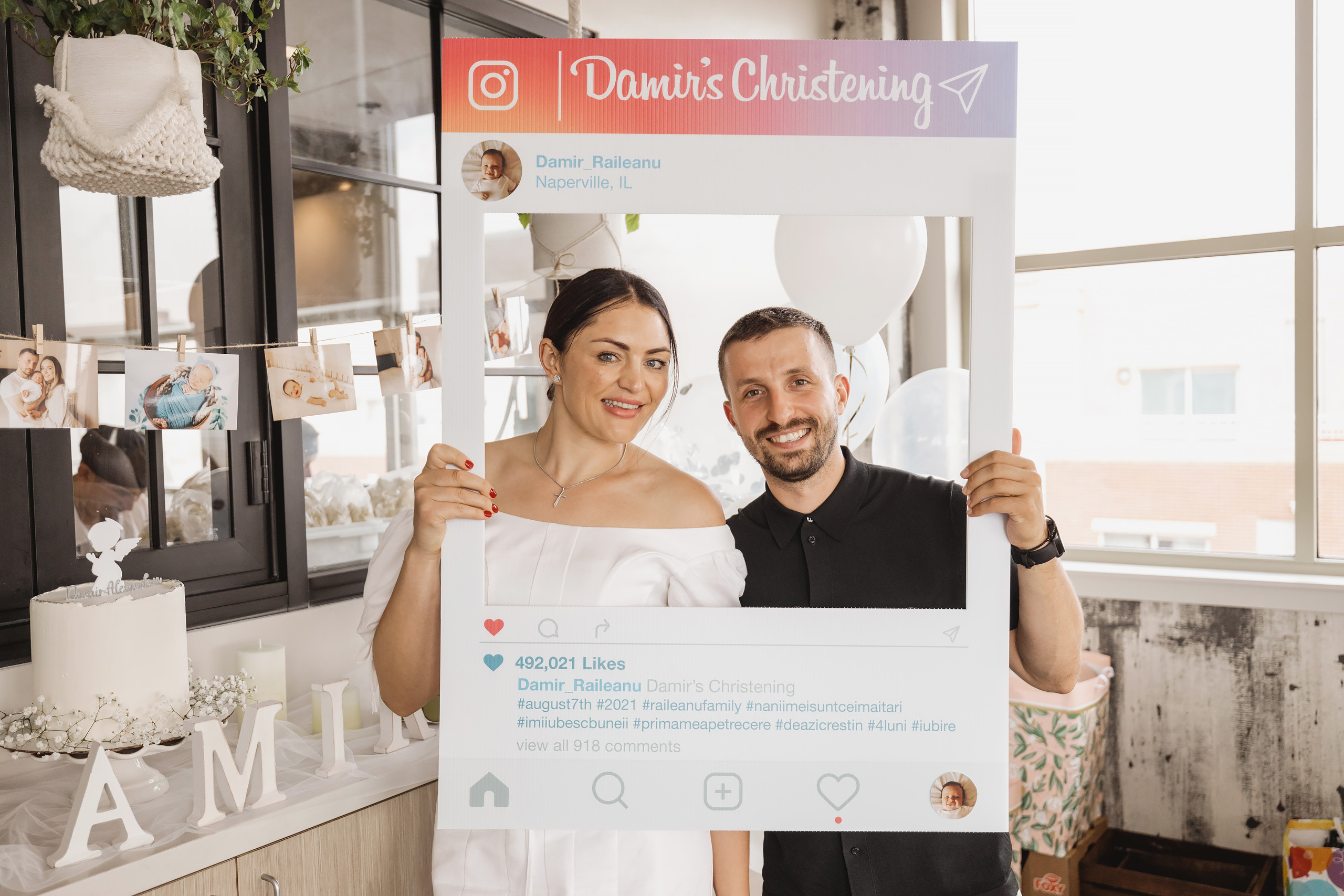 08.07.2021 Christening. Wedding family event photographer in Chicago Nick Yushevich