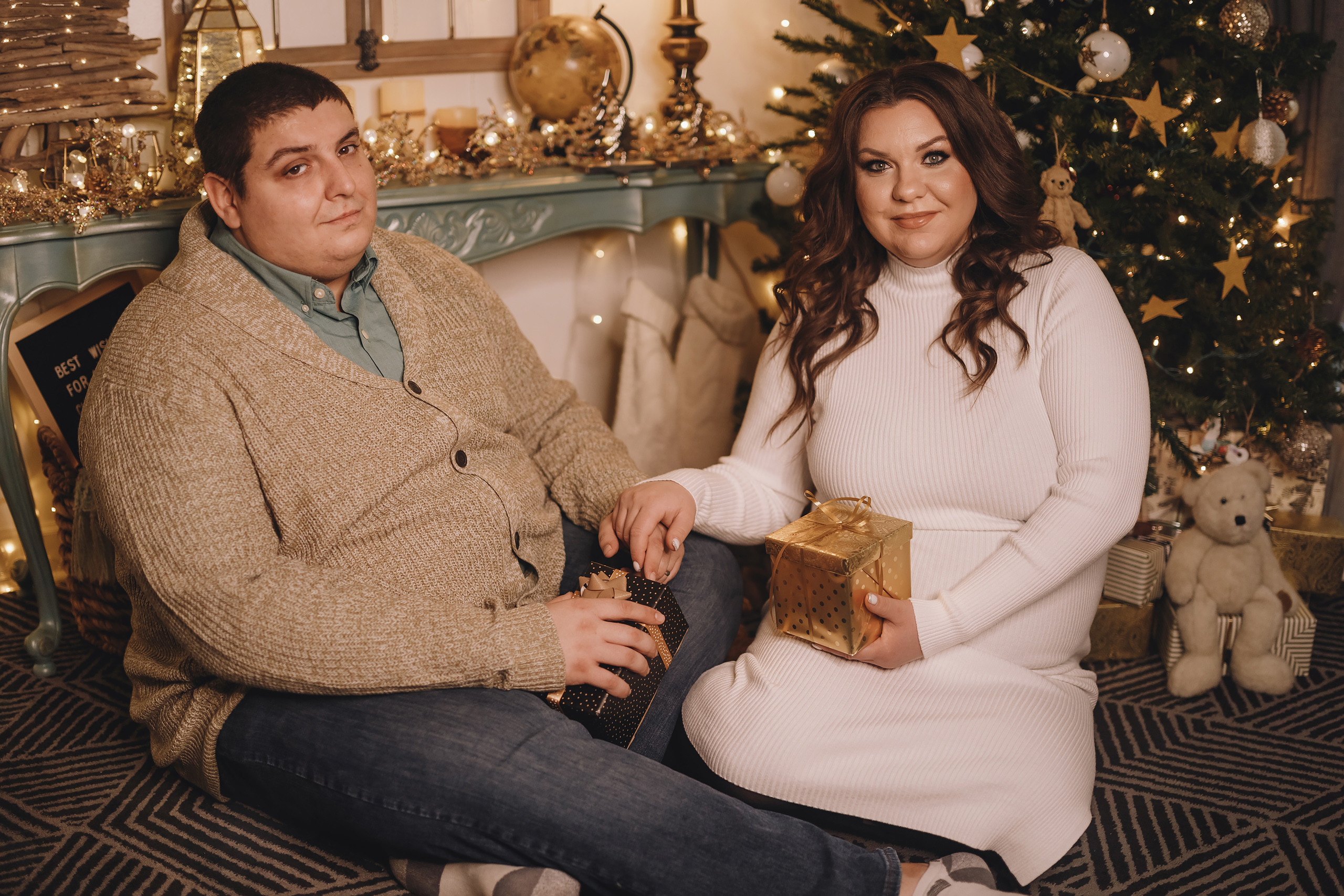 12122021 Christmas Photoshoot 13. Wedding family event photographer in Chicago Nick Yushevich