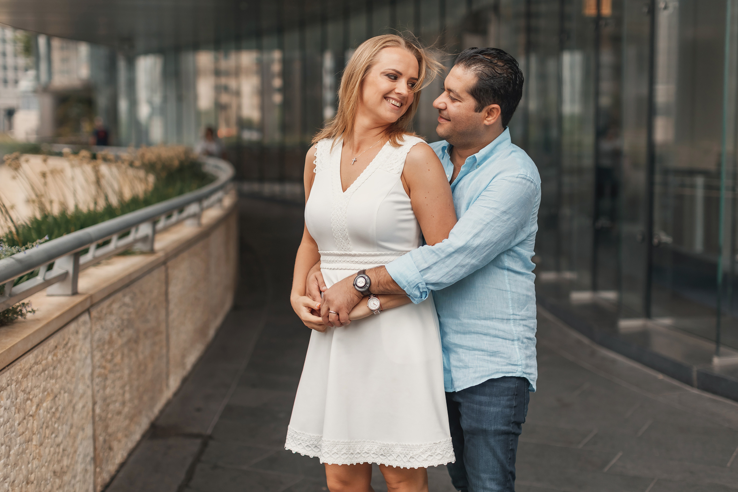 09.04.2021 Walk in Chicago. Wedding family event photographer in Chicago Nick Yushevich