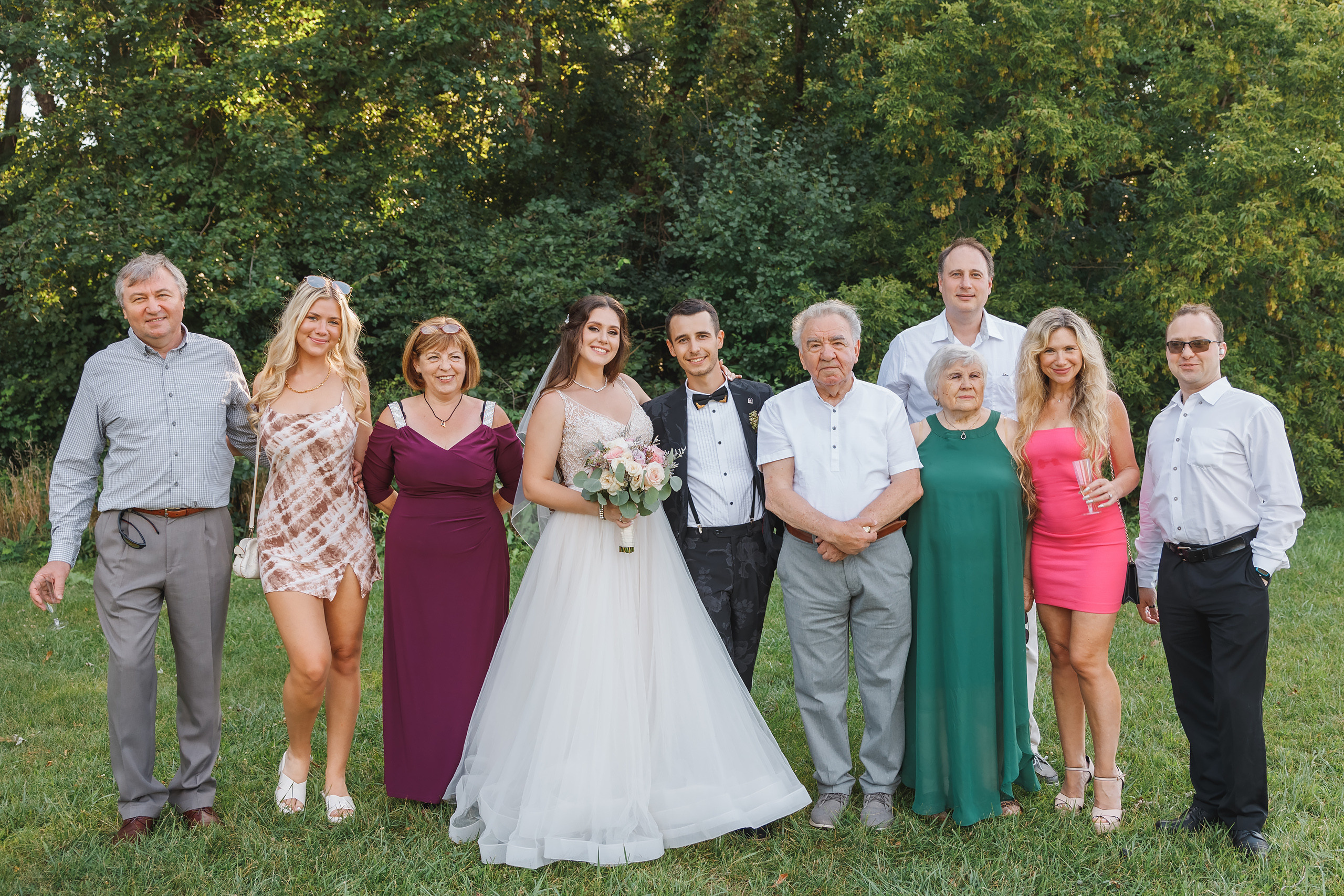 08.14.2021 Wedding. Wedding family event photographer in Chicago Nick Yushevich