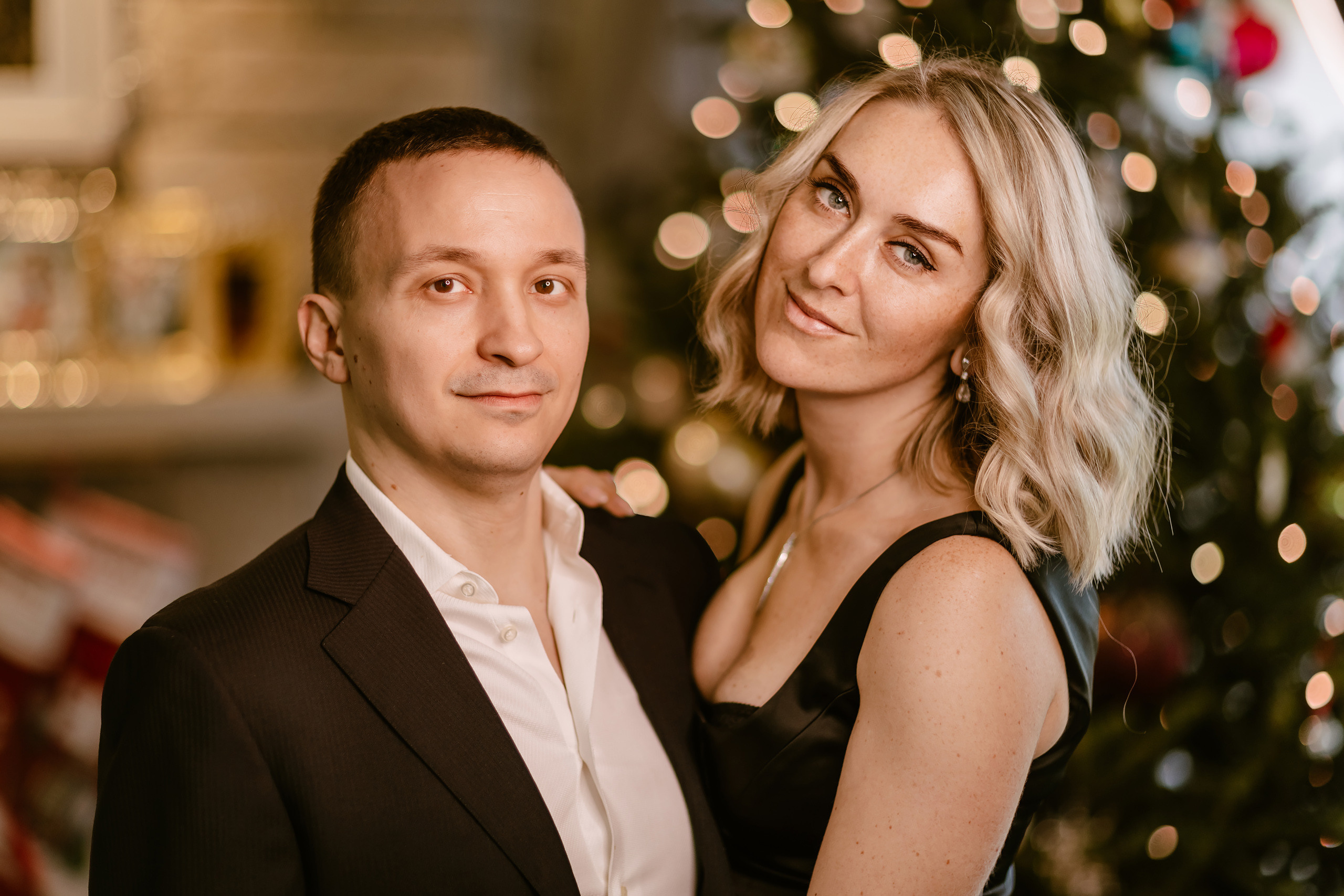11282021 Christmas Photoshoot. Wedding family event photographer in Chicago Nick Yushevich