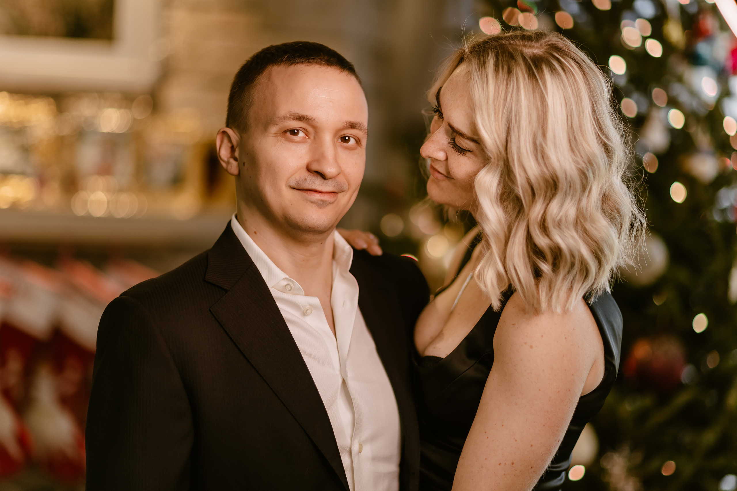 11282021 Christmas Photoshoot. Wedding family event photographer in Chicago Nick Yushevich