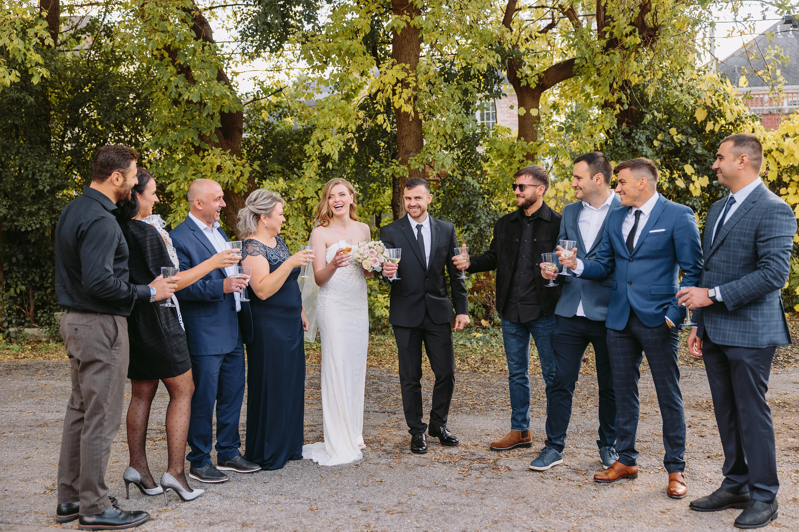 10.31.2021 Wedding. Wedding family event photographer in Chicago Nick Yushevich