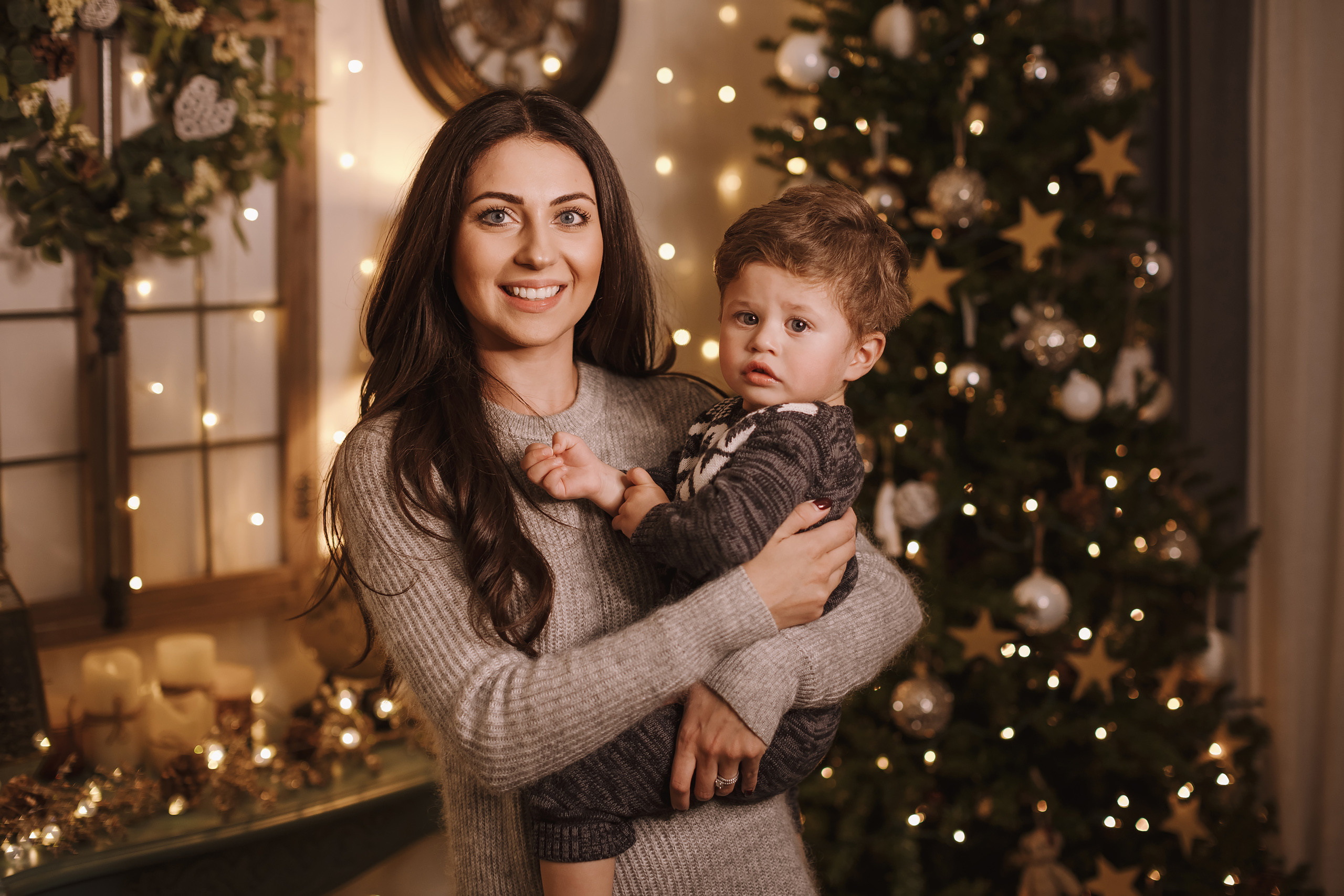 11212021 Christmas Photoshoot 4. Wedding family event photographer in Chicago Nick Yushevich