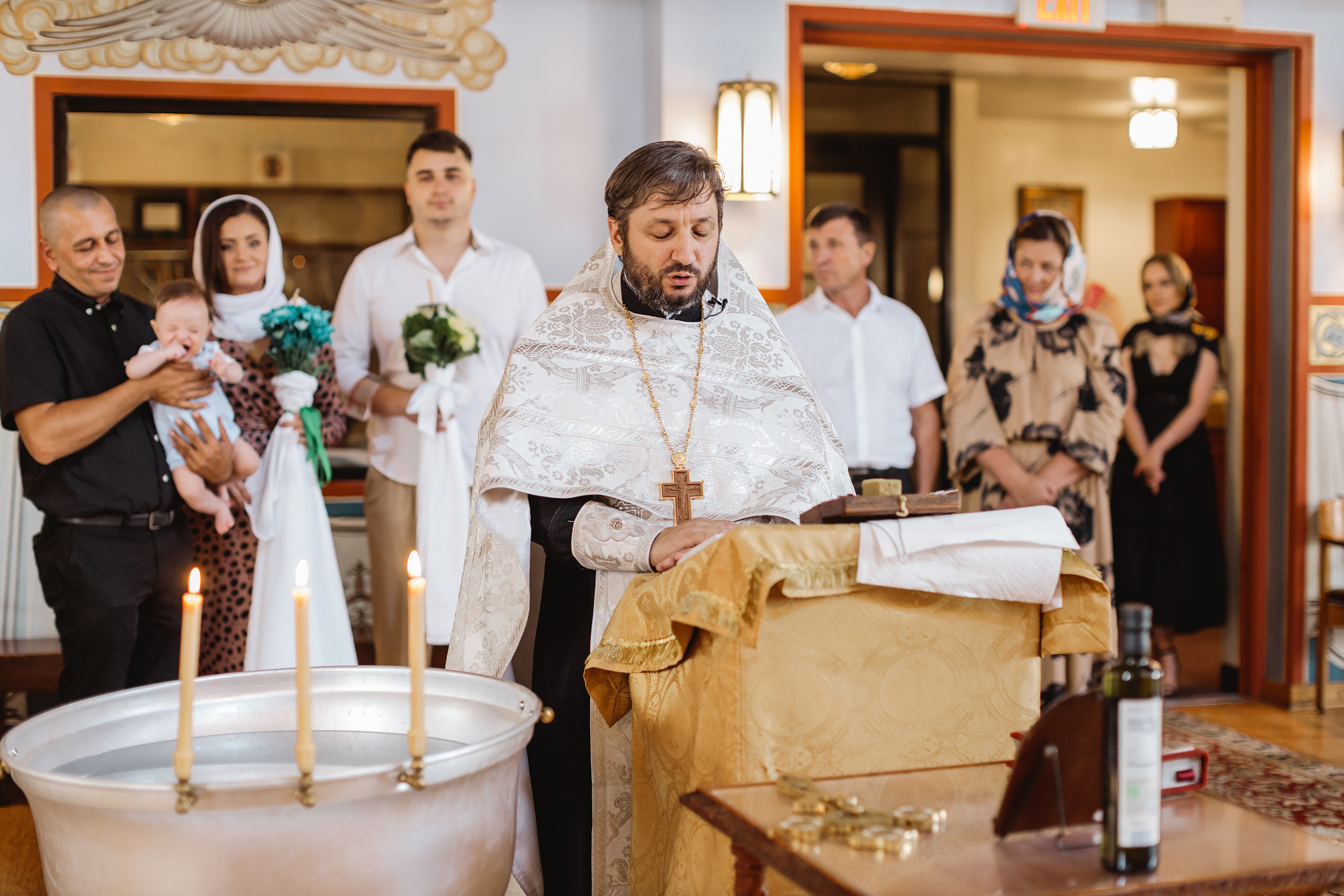 08.07.2021 Christening. Wedding family event photographer in Chicago Nick Yushevich