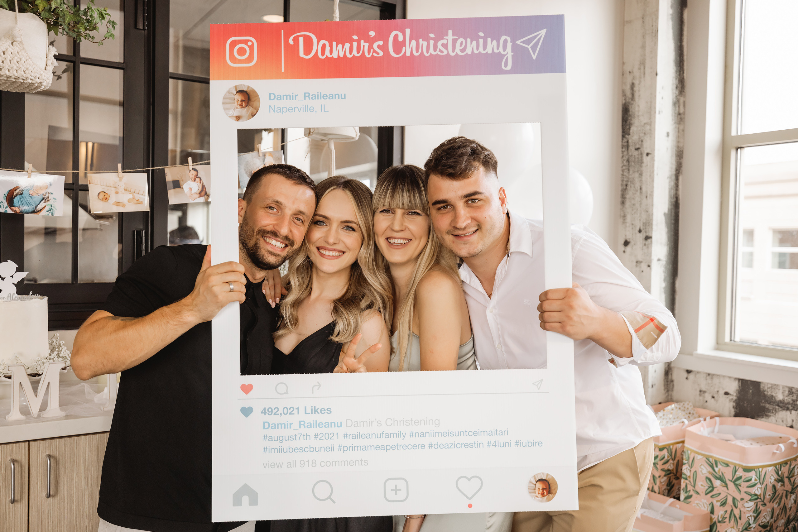 08.07.2021 Christening. Wedding family event photographer in Chicago Nick Yushevich