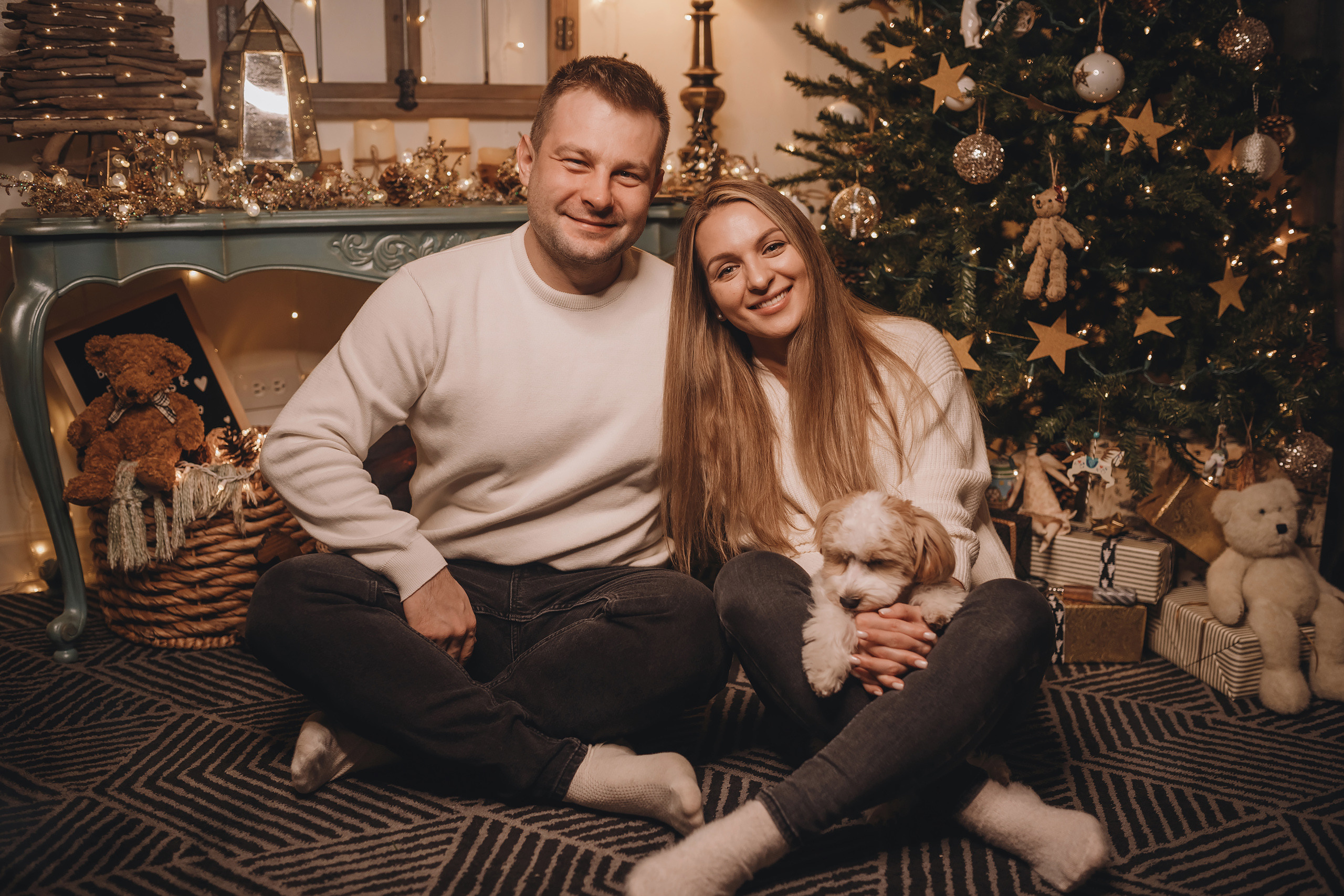 12142021 Christmas Photoshoot 14. Wedding family event photographer in Chicago Nick Yushevich