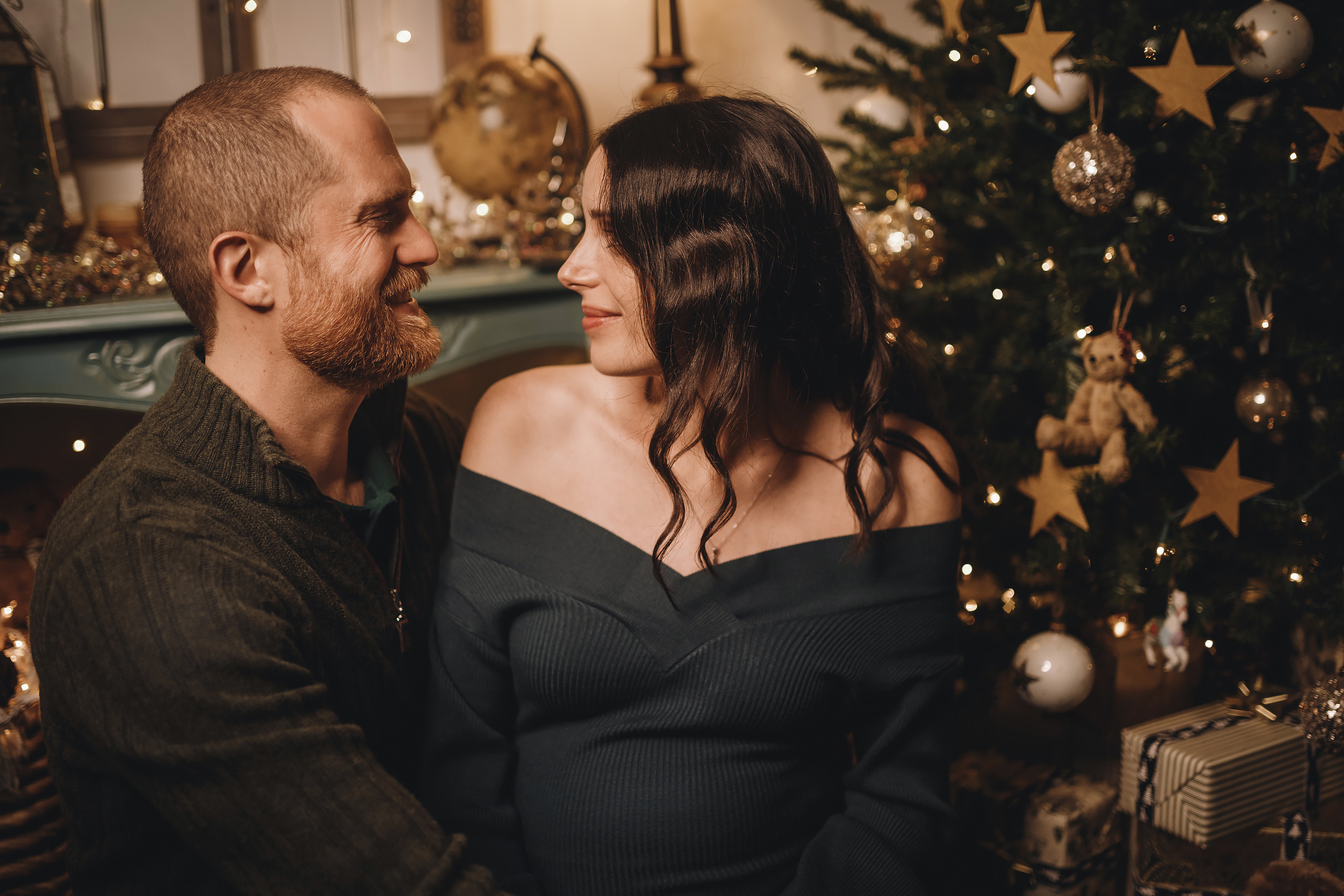 11132021 Christmas Family Photoshoot 1. Wedding family event photographer in Chicago Nick Yushevich