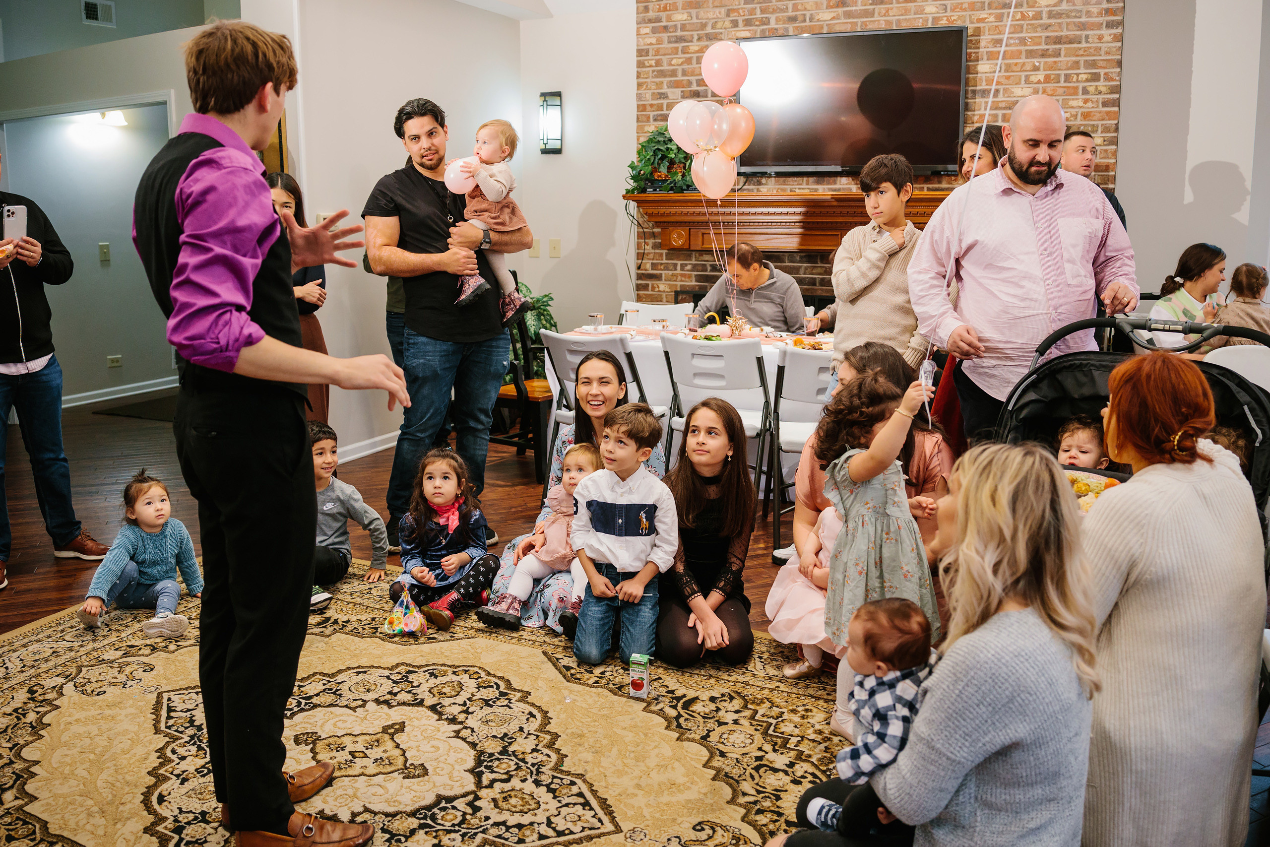 11.13.2021 First birthday. Wedding family event photographer in Chicago Nick Yushevich