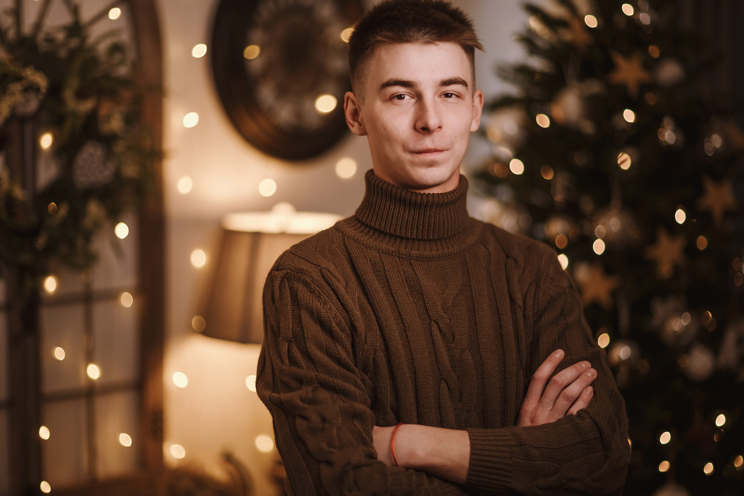 11282021 Christmas Photoshoot 5. Wedding family event photographer in Chicago Nick Yushevich