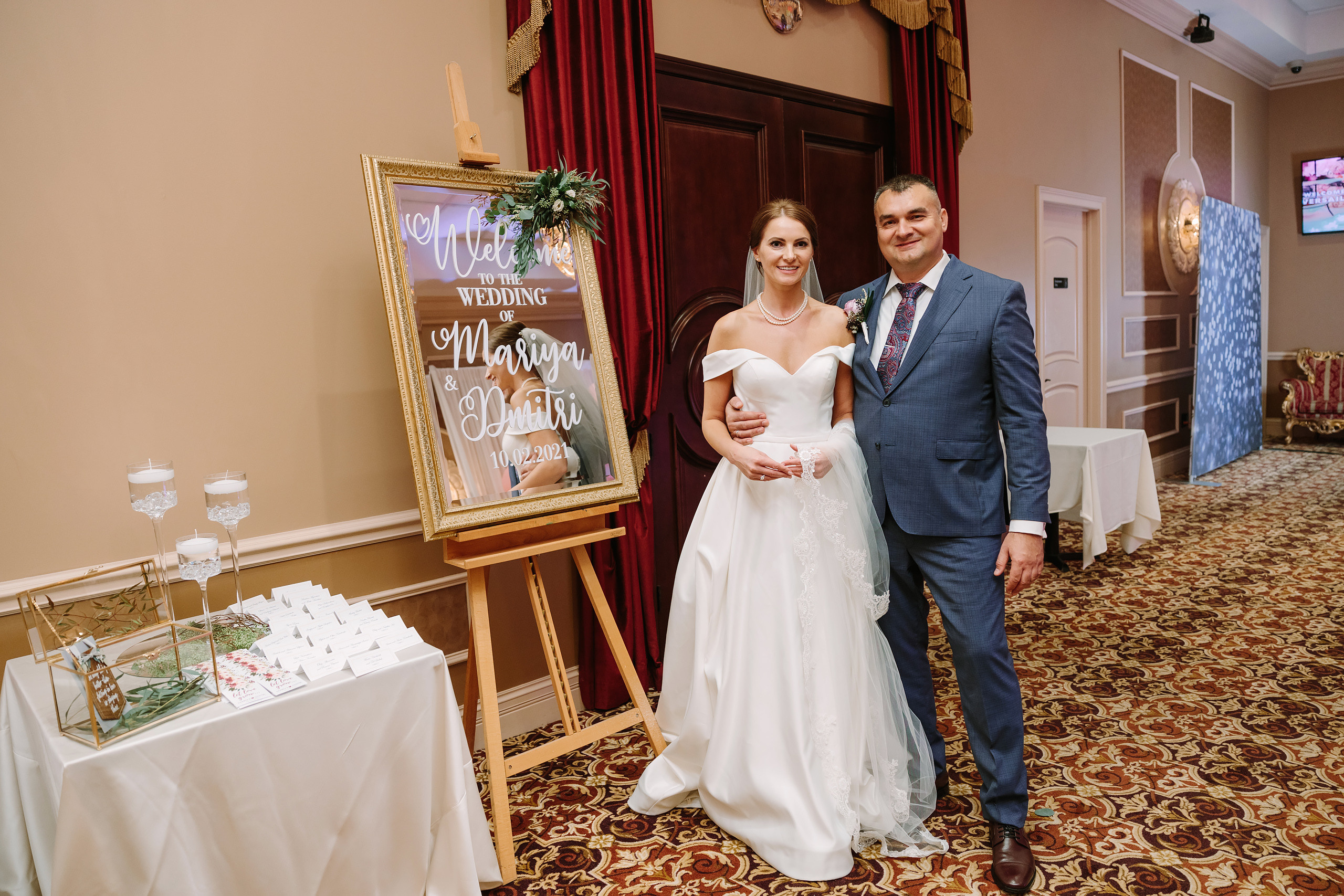 10.02.2021 Wedding. Wedding family event photographer in Chicago Nick Yushevich