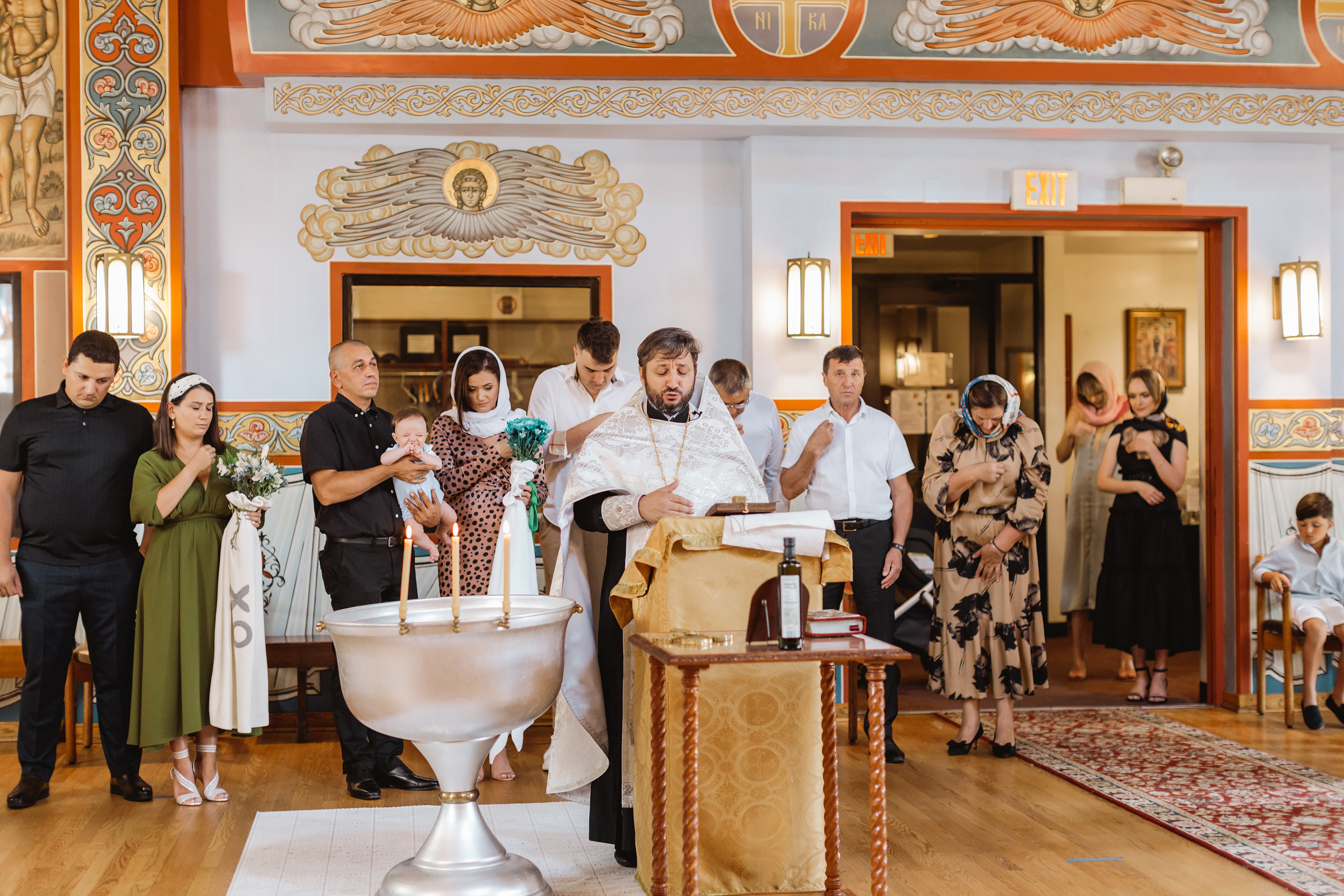 08.07.2021 Christening. Wedding family event photographer in Chicago Nick Yushevich