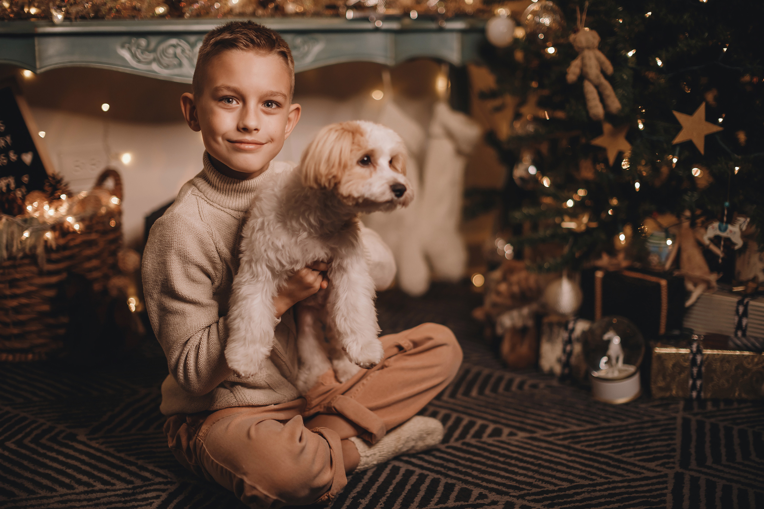 12142021 Christmas Photoshoot 14. Wedding family event photographer in Chicago Nick Yushevich