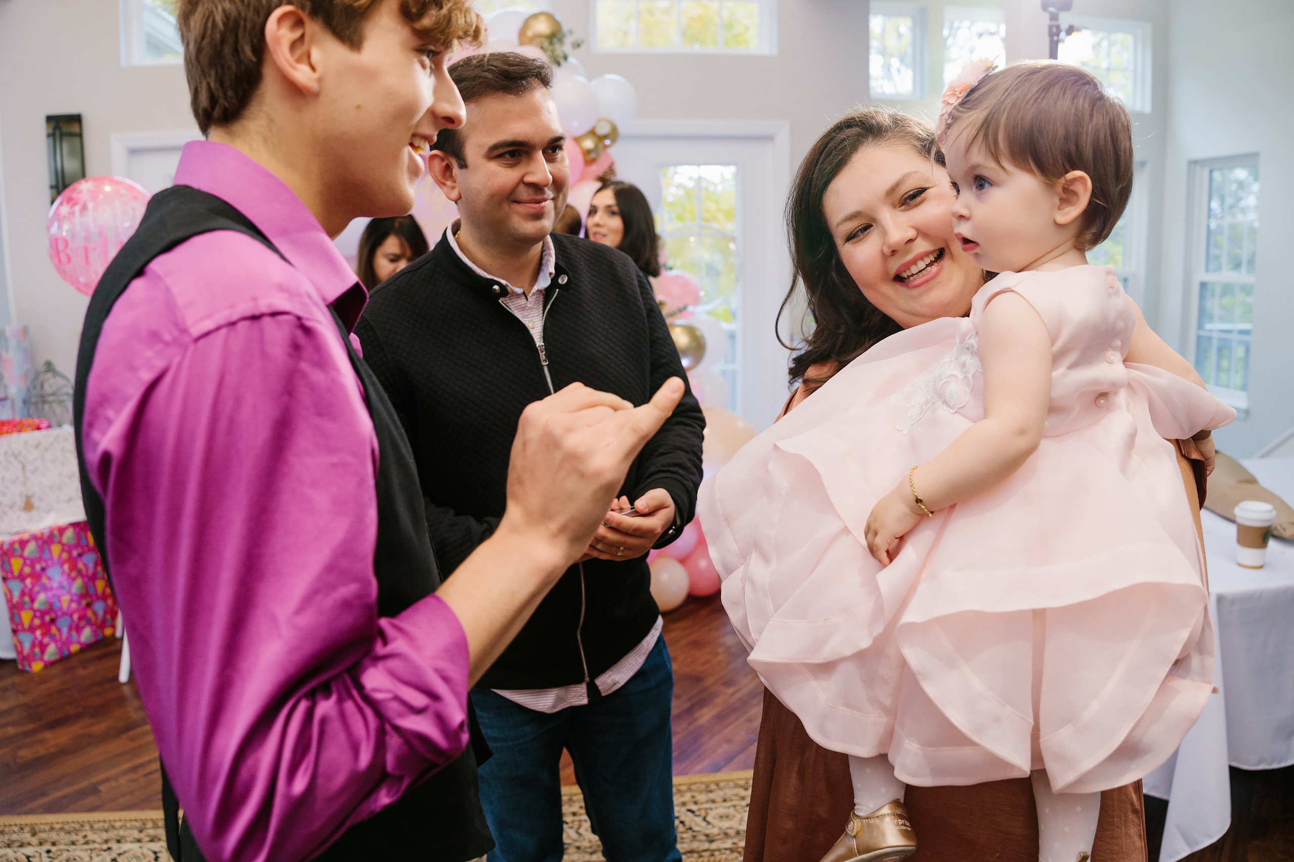 11.13.2021 First birthday. Wedding family event photographer in Chicago Nick Yushevich