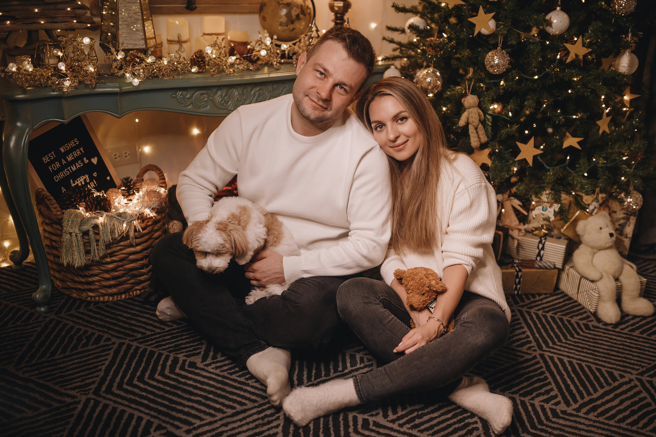 12142021 Christmas Photoshoot 14. Wedding family event photographer in Chicago Nick Yushevich