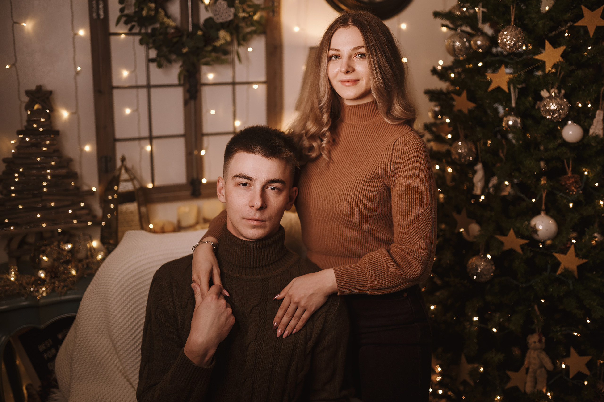 11282021 Christmas Photoshoot 5. Wedding family event photographer in Chicago Nick Yushevich