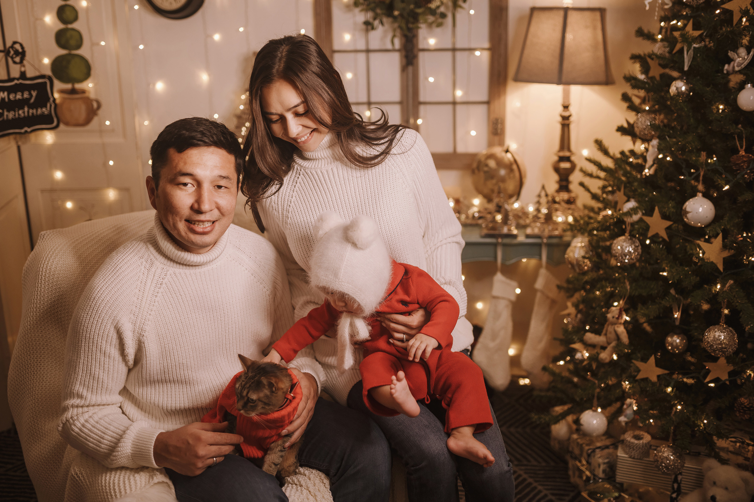 11182021 Christmas Photoshoot 2. Wedding family event photographer in Chicago Nick Yushevich