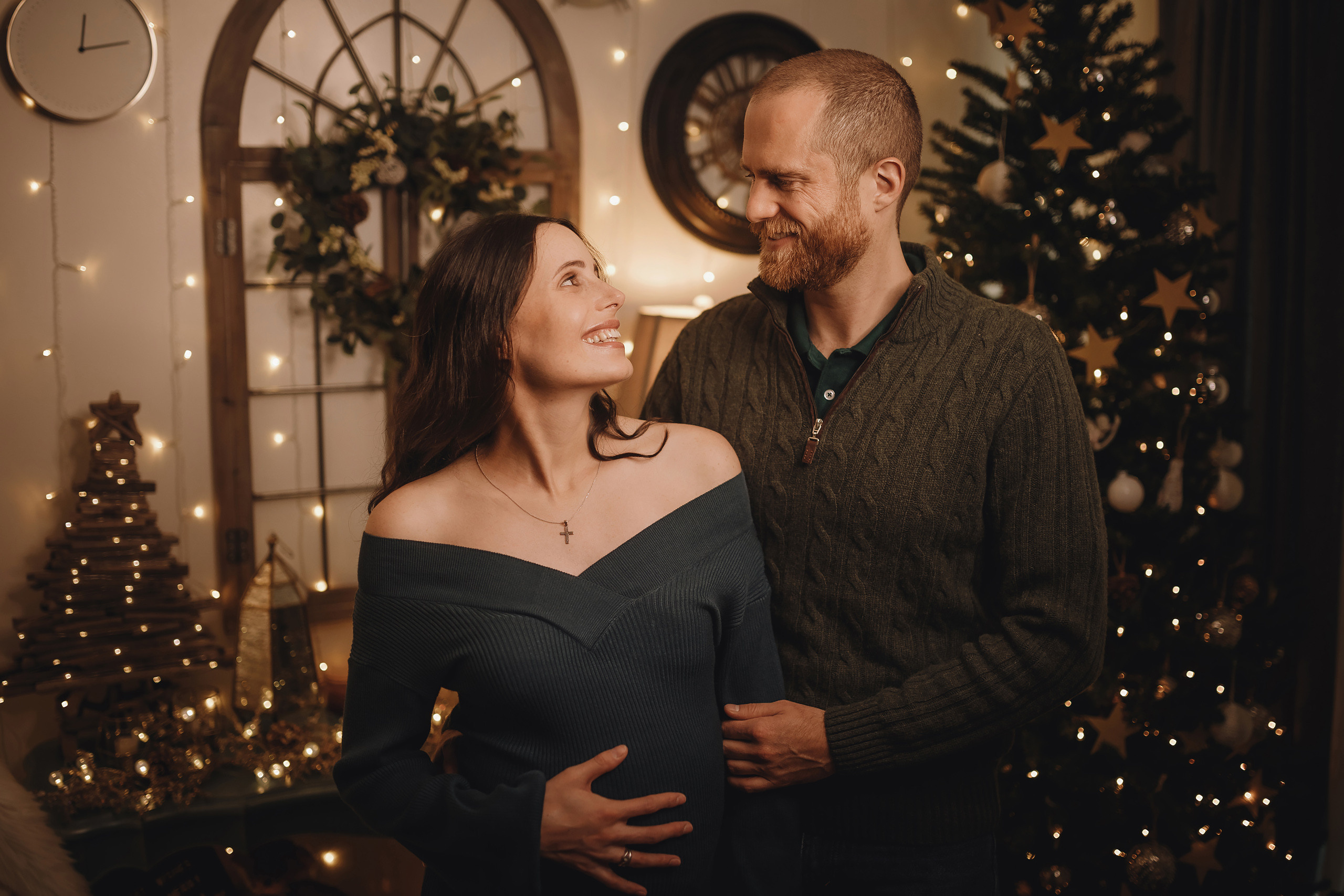 11132021 Christmas Family Photoshoot 1. Wedding family event photographer in Chicago Nick Yushevich