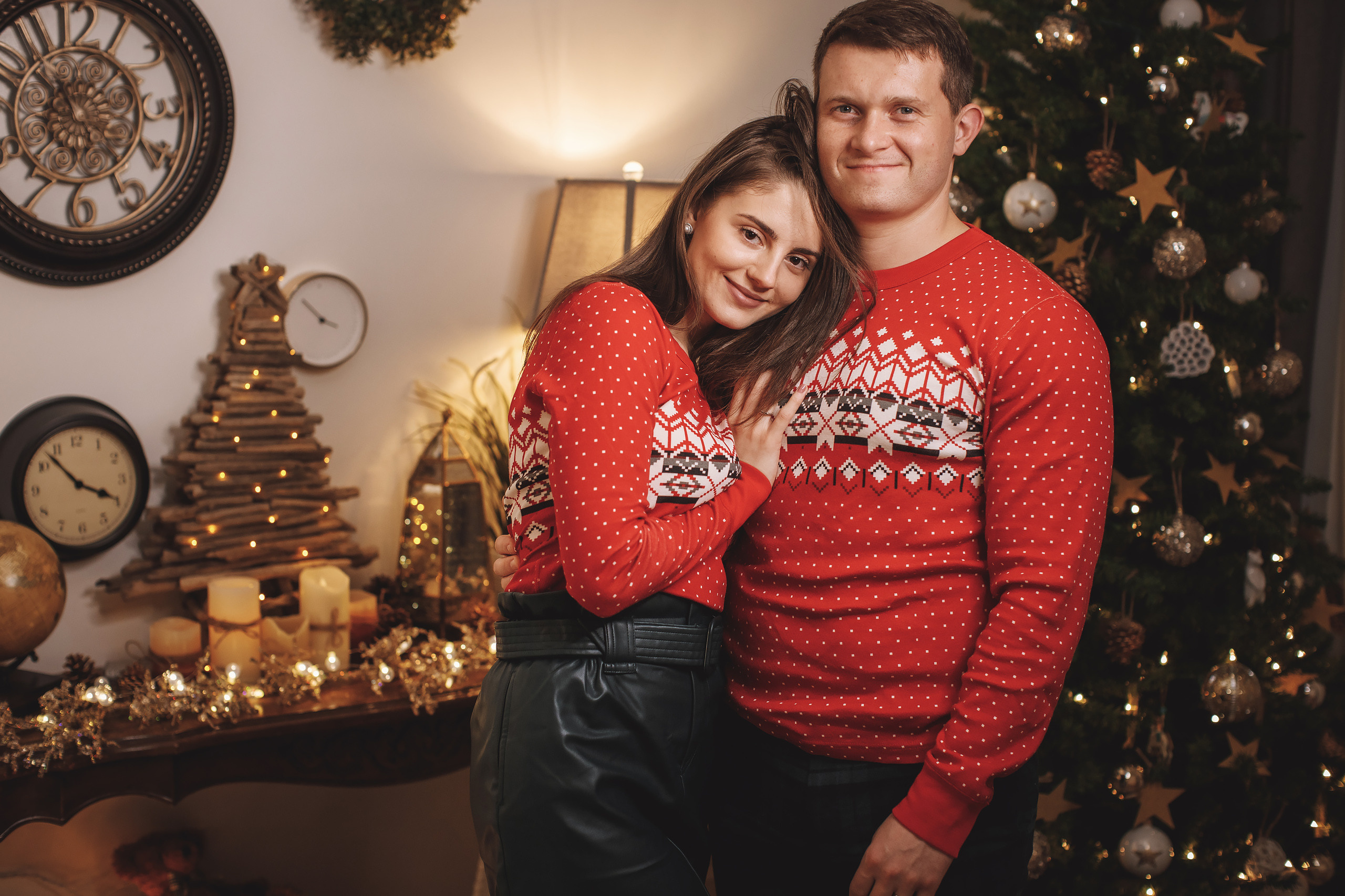 12142019 Christmas Family Photoshoot. Wedding family event photographer in Chicago Nick Yushevich