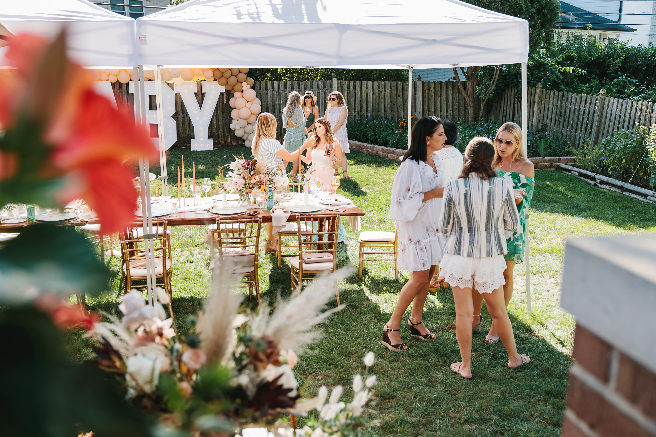 08.15.2021 Baby shower. Wedding family event photographer in Chicago Nick Yushevich