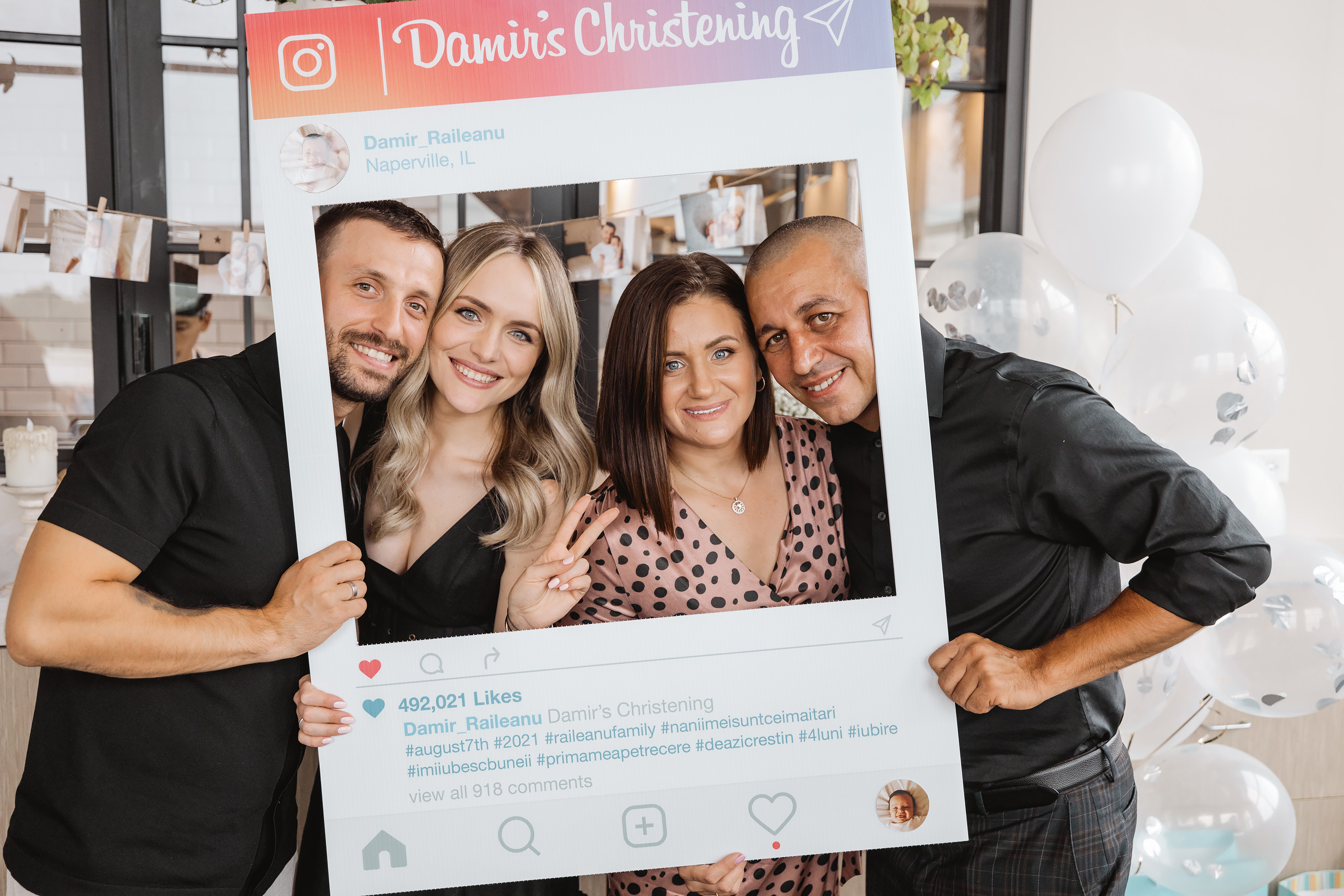 08.07.2021 Christening. Wedding family event photographer in Chicago Nick Yushevich