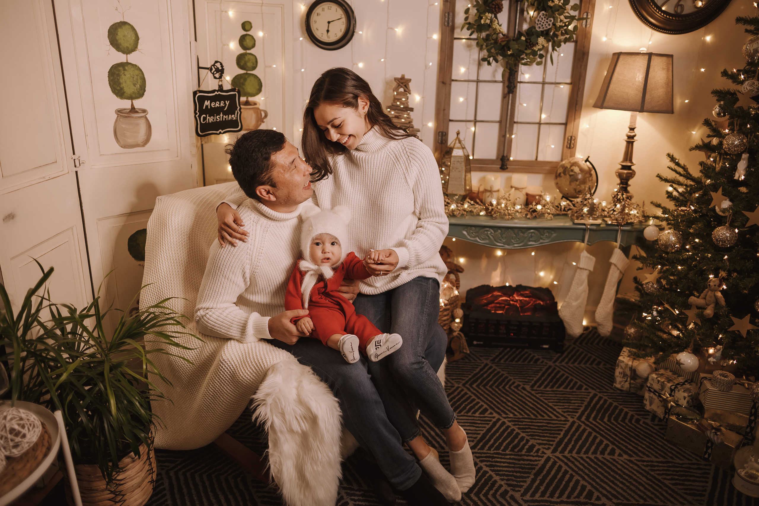 11182021 Christmas Photoshoot 2. Wedding family event photographer in Chicago Nick Yushevich