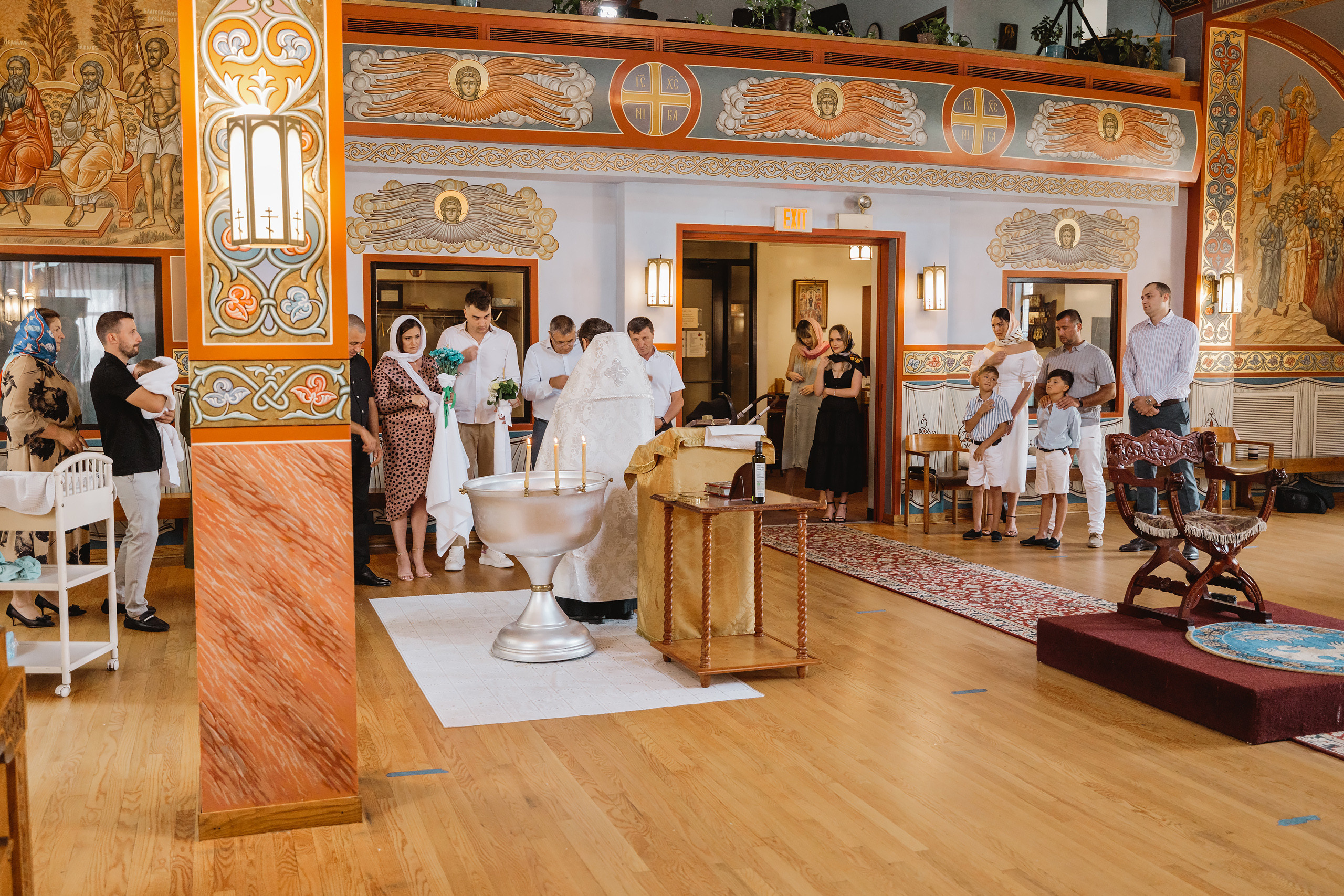 08.07.2021 Christening. Wedding family event photographer in Chicago Nick Yushevich