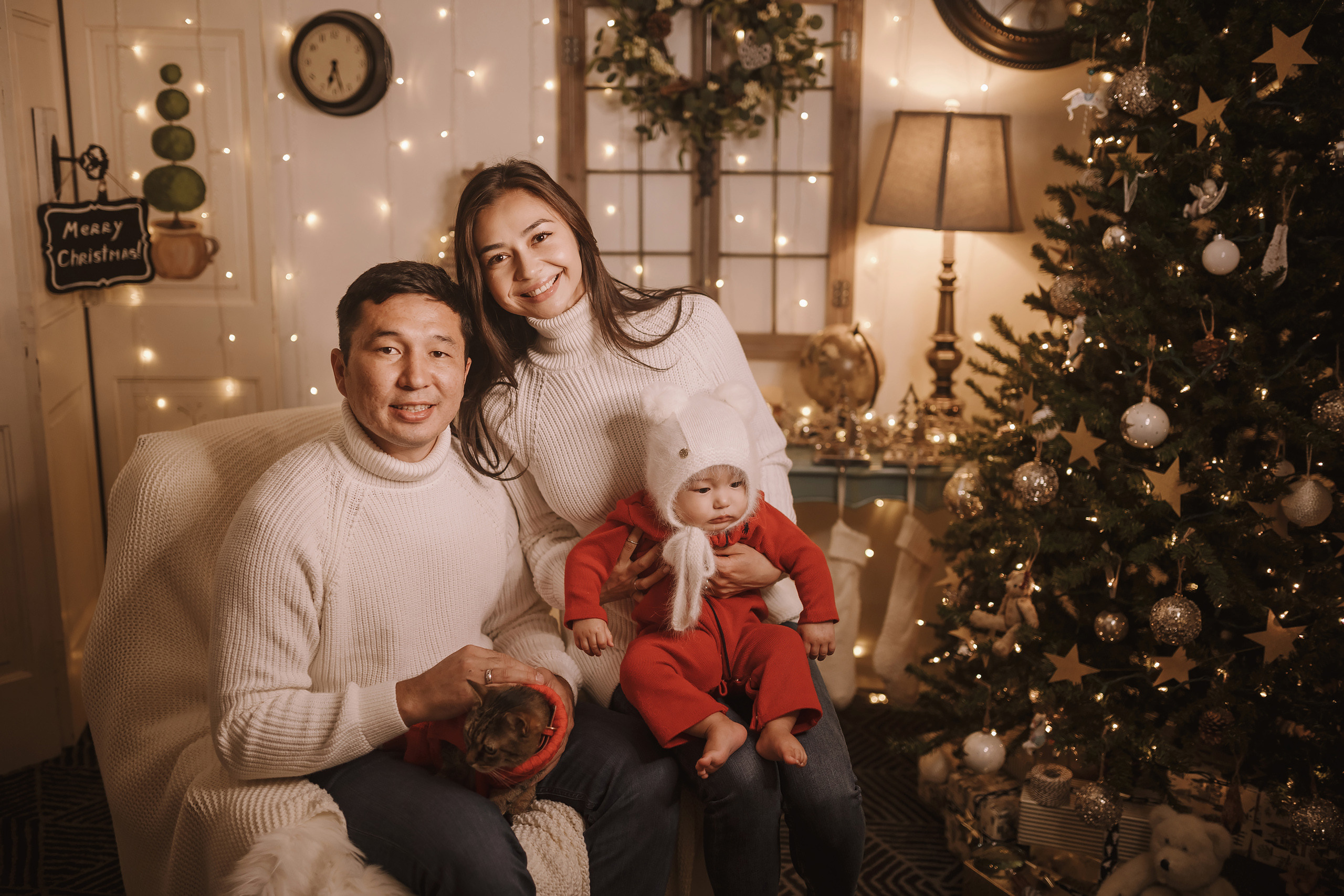 11182021 Christmas Photoshoot 2. Wedding family event photographer in Chicago Nick Yushevich