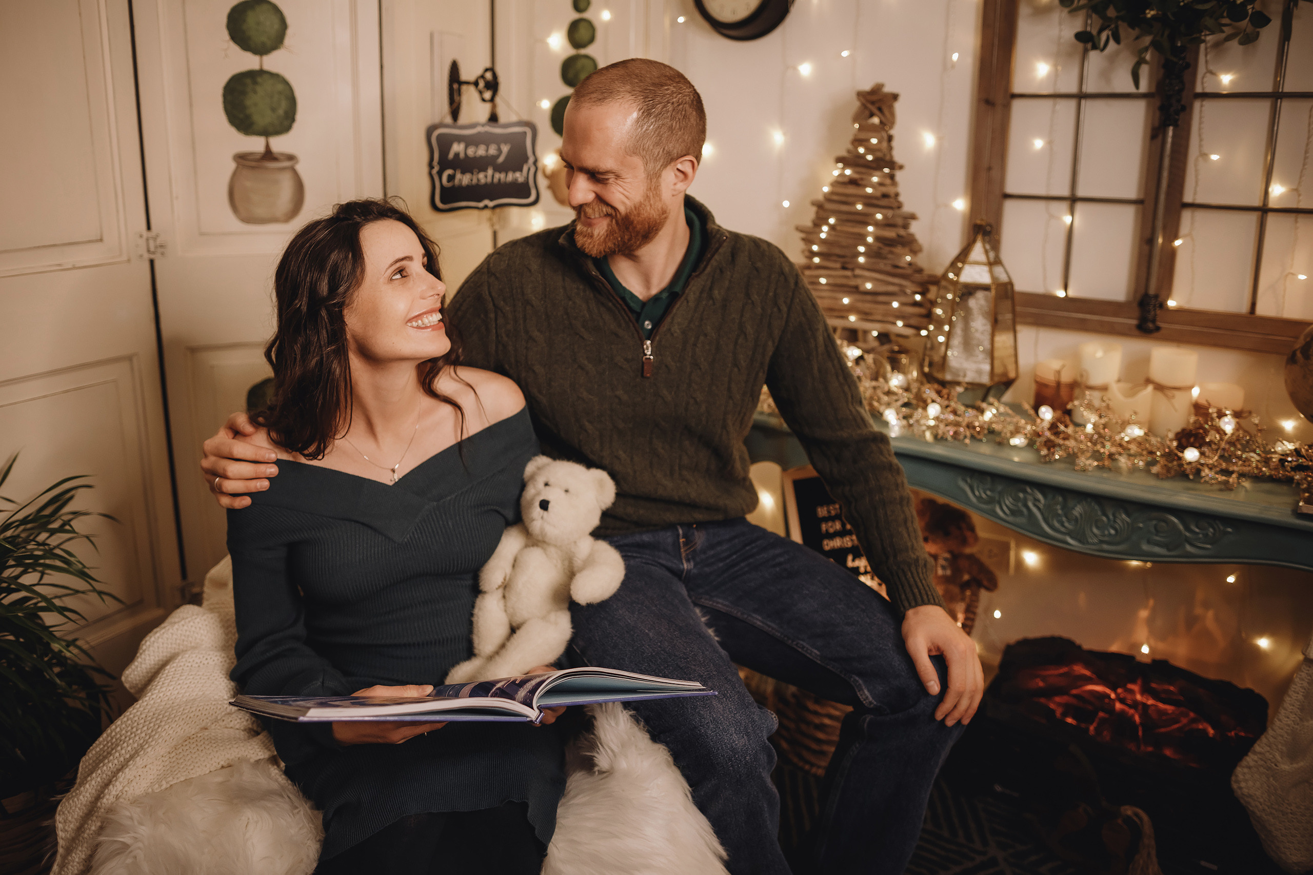 11132021 Christmas Family Photoshoot 1. Wedding family event photographer in Chicago Nick Yushevich