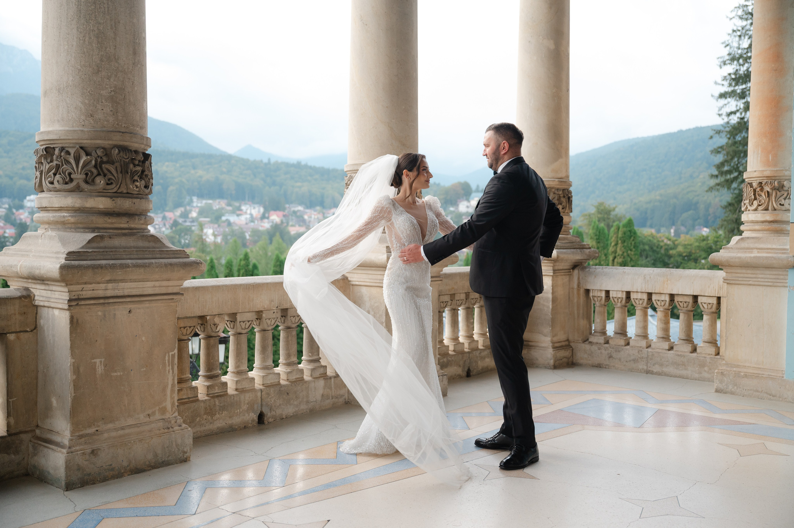 Mălina & Silviu – ședință foto la Castelul Cantacuzino | Fotograf nuntă