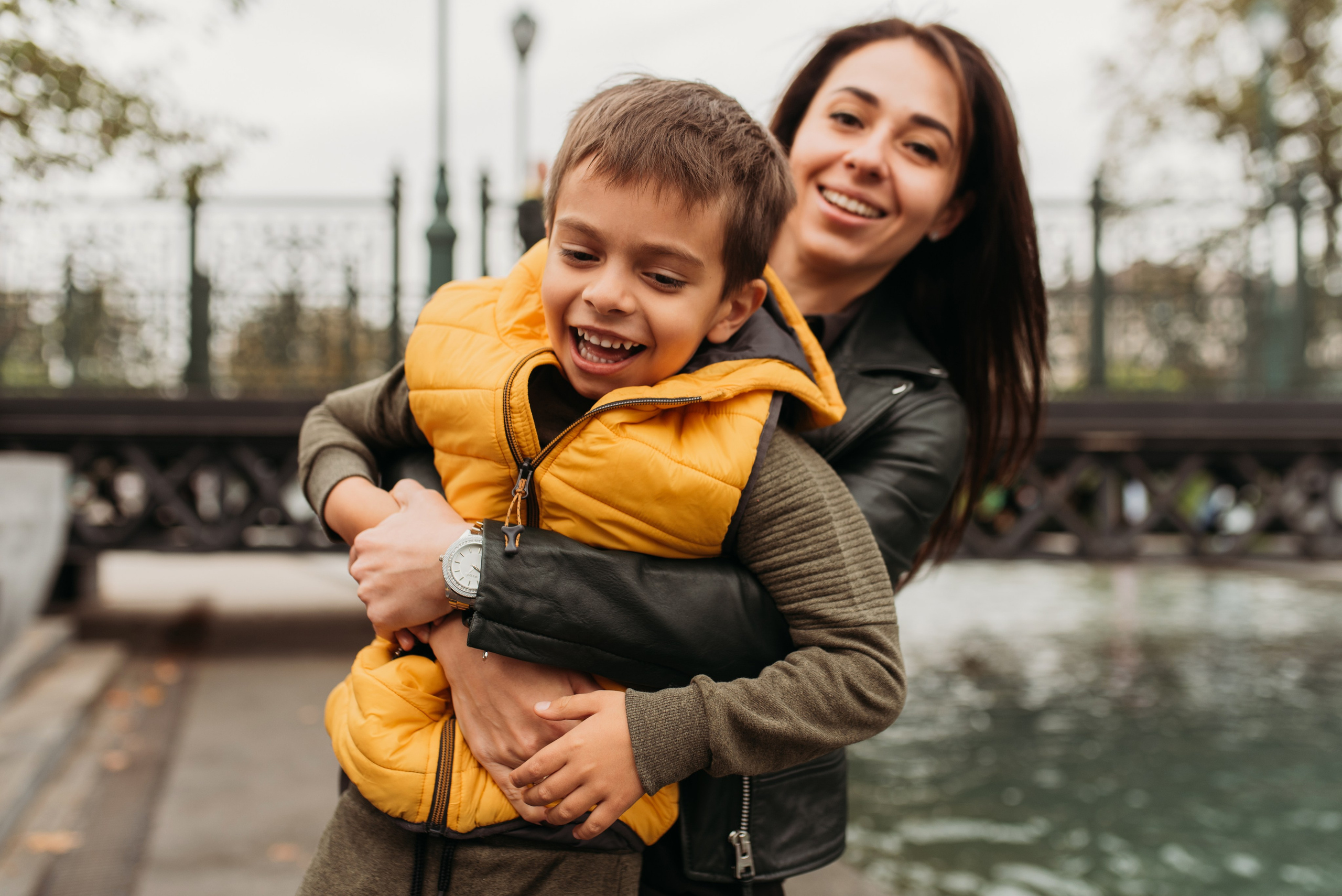 Herbst im Central Park. Familien- und Hochzeitsfotografin. Ich arbeite in Koblenz und Rheinlan