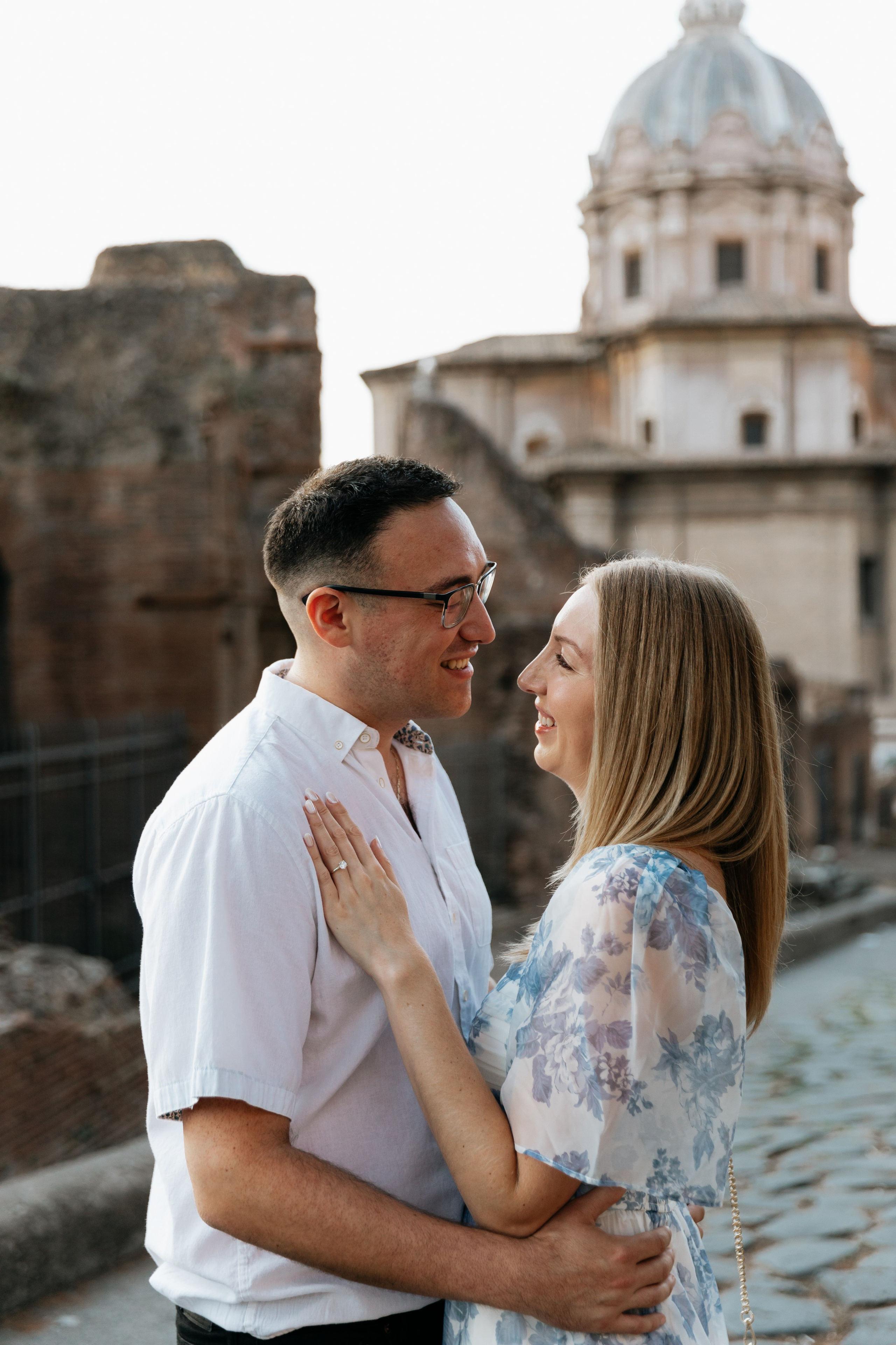 Leanne and Matt. Photographer in Rome