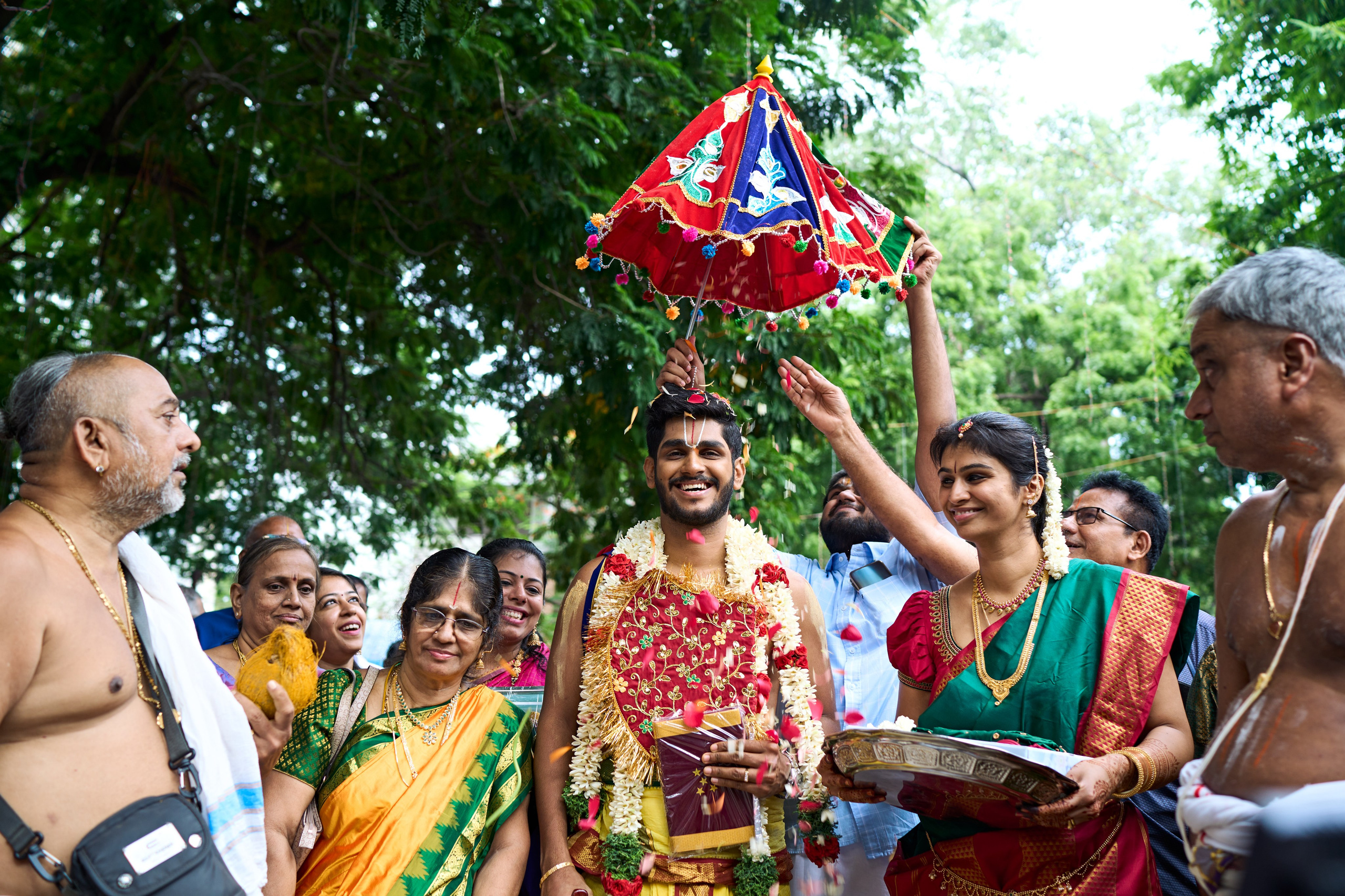 Ananya & Srihari. Menu