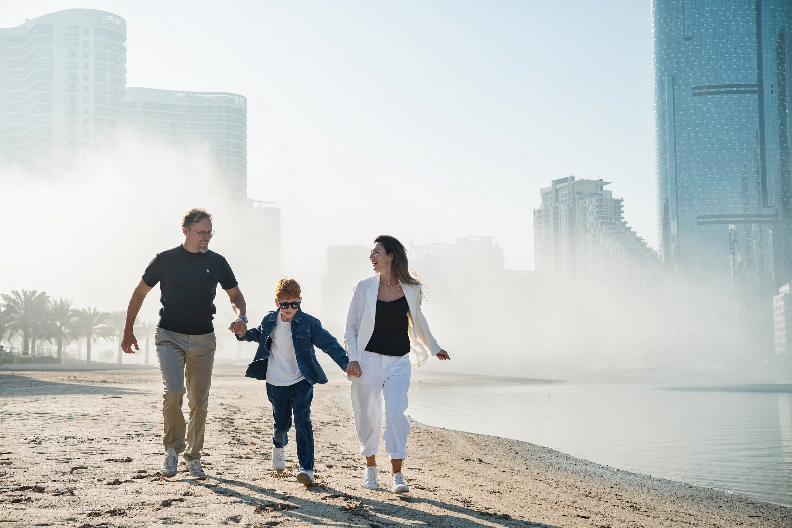 Family Photoshoot in Abu Dhabi — Warm Moments That Matter. Mariia Safronova is your photographer in Abu Dhabi and Dubai