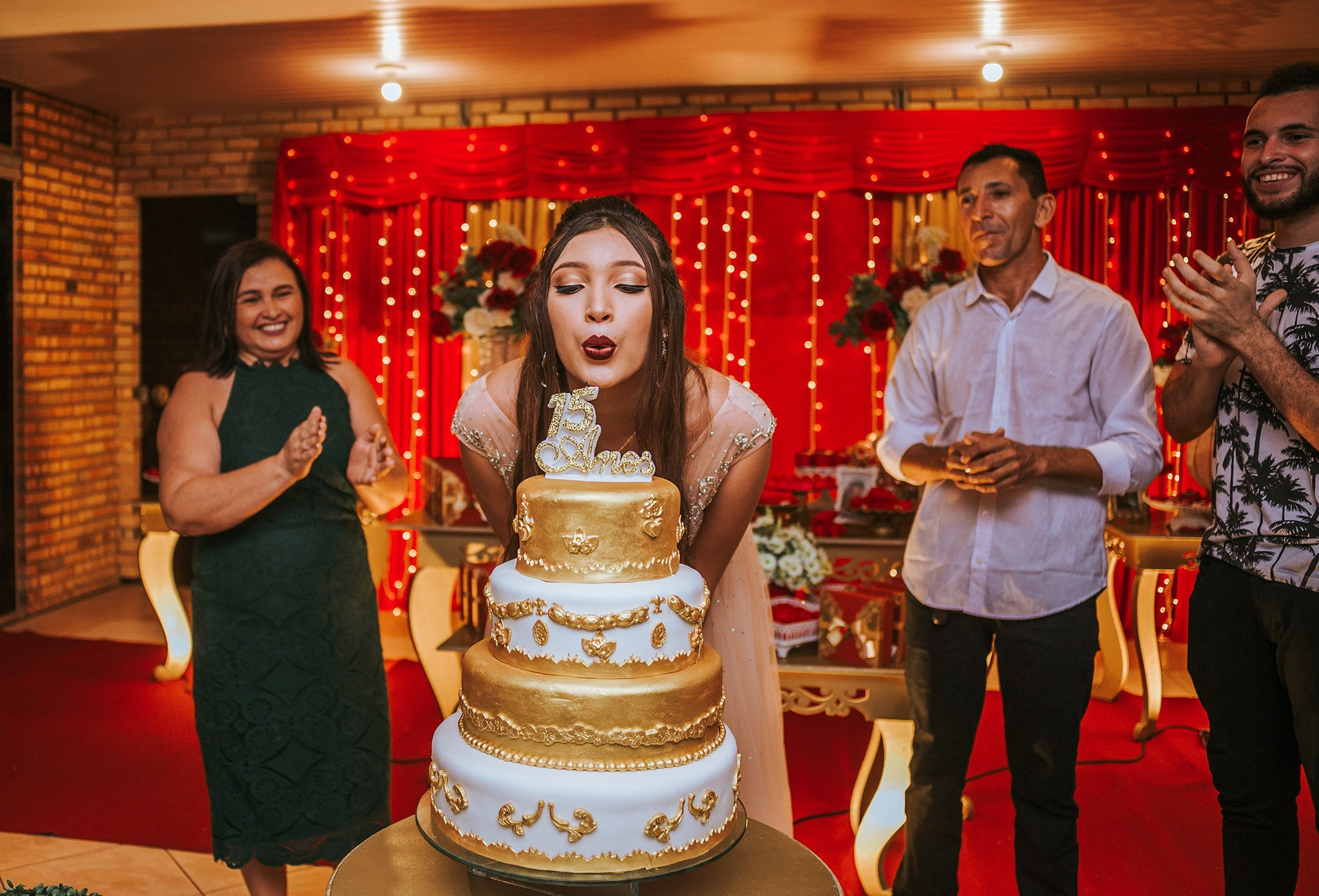 Aniversário 15 anos e adulto