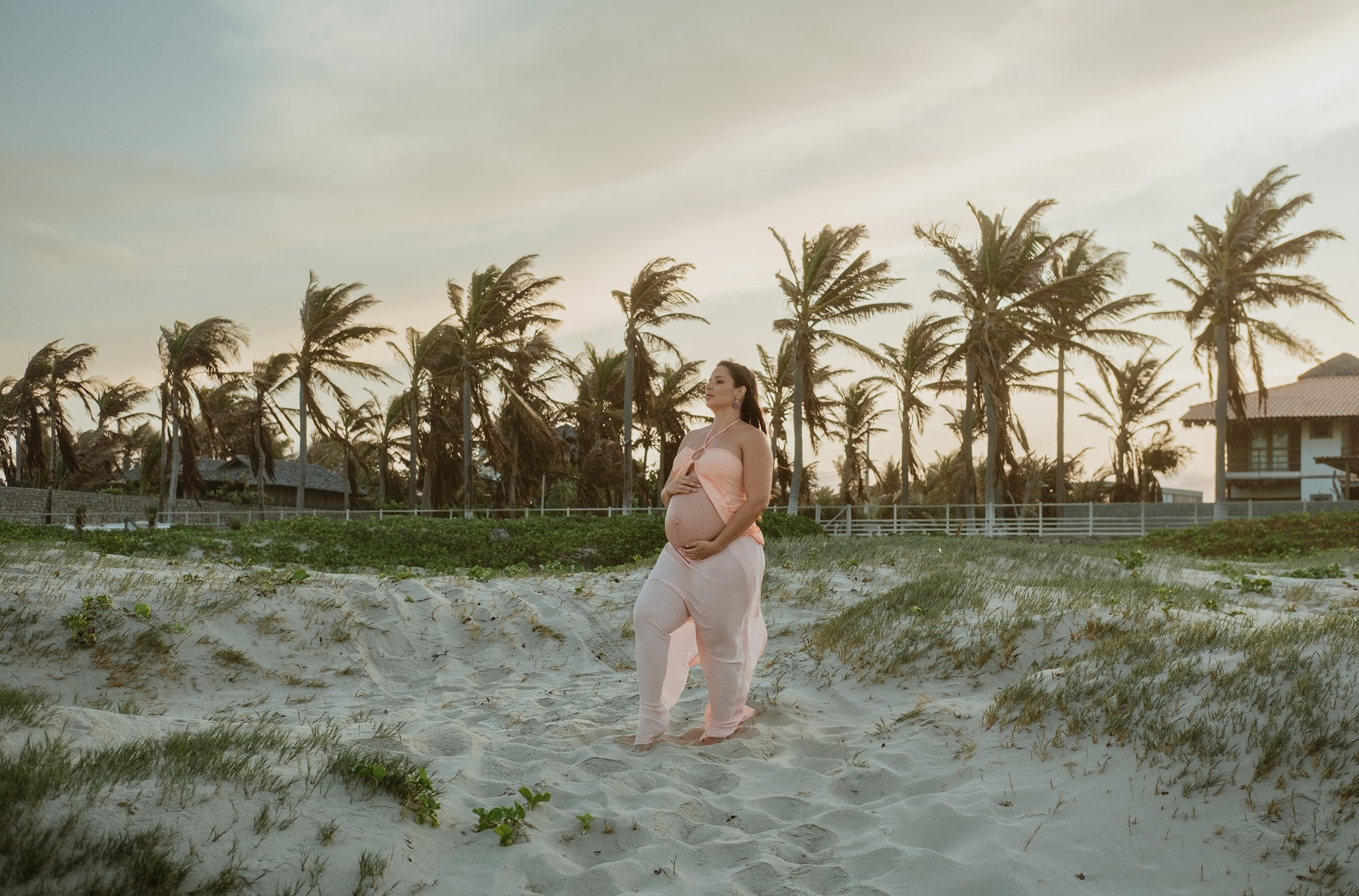 Ensaio gestante Eli estúdio R&S Fotografia e Filme e praia de Pontal de Maceió Fortim CE