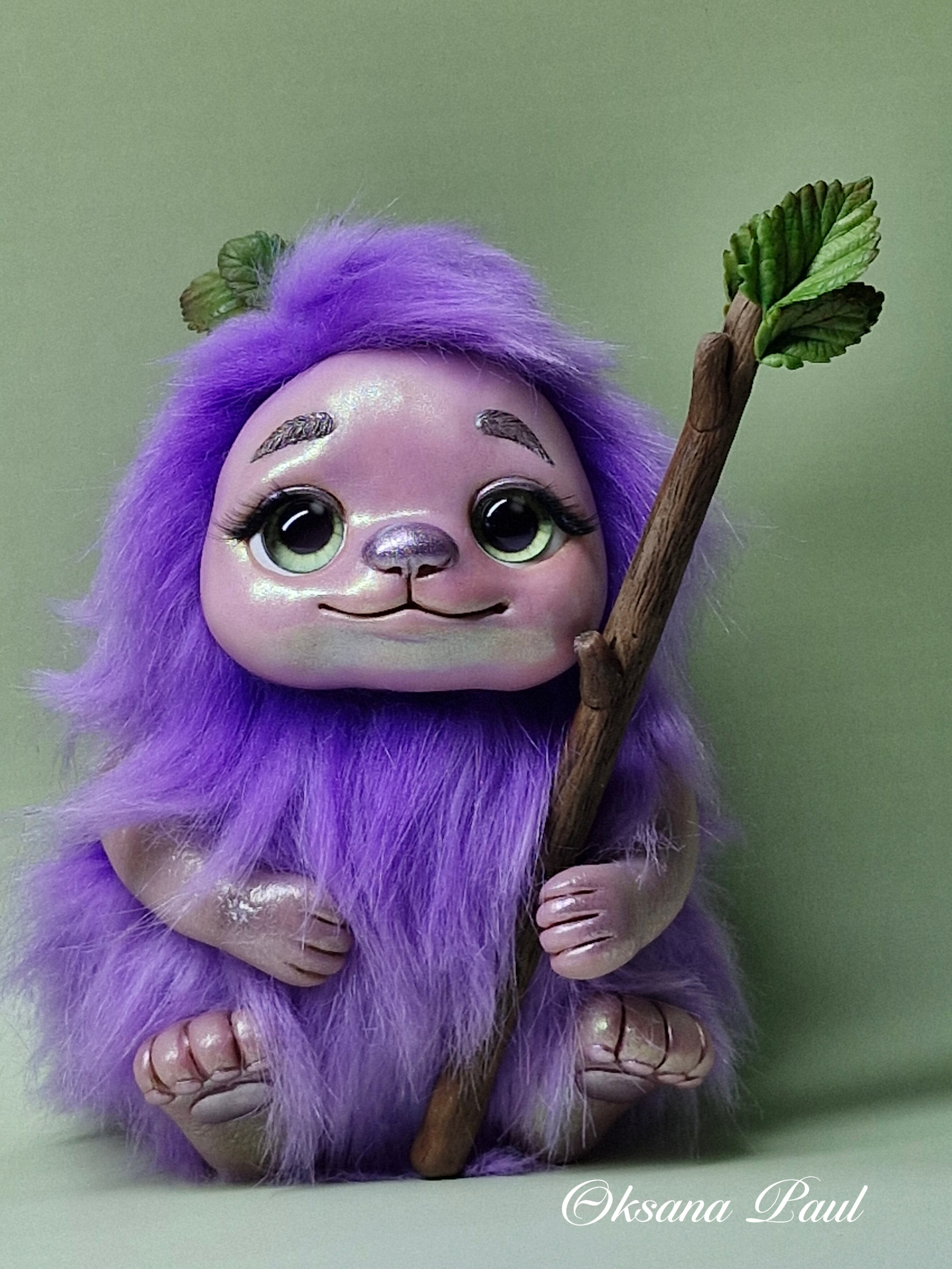 Фантазийные игрушки / Fantasiefiguren ➤. Oksana Paul-Gardinen-Design Oksana Paul ✧ Art of Gardinen & Textile Design ✧ Polymer Clay Art & Handmade Creatures