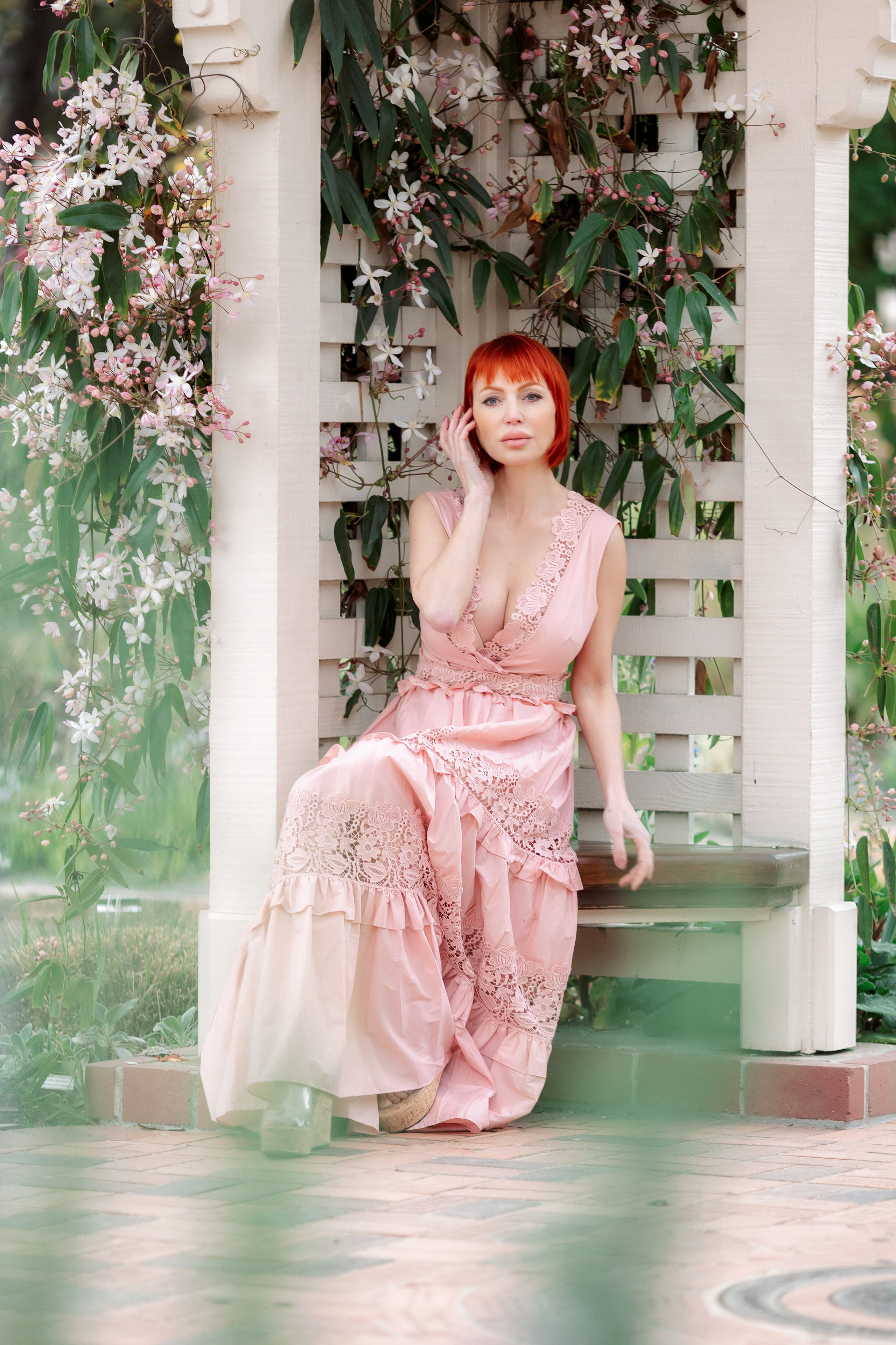 Magnolia Photoshoot. Los Angeles portrait photographer Valeria Kasatkina