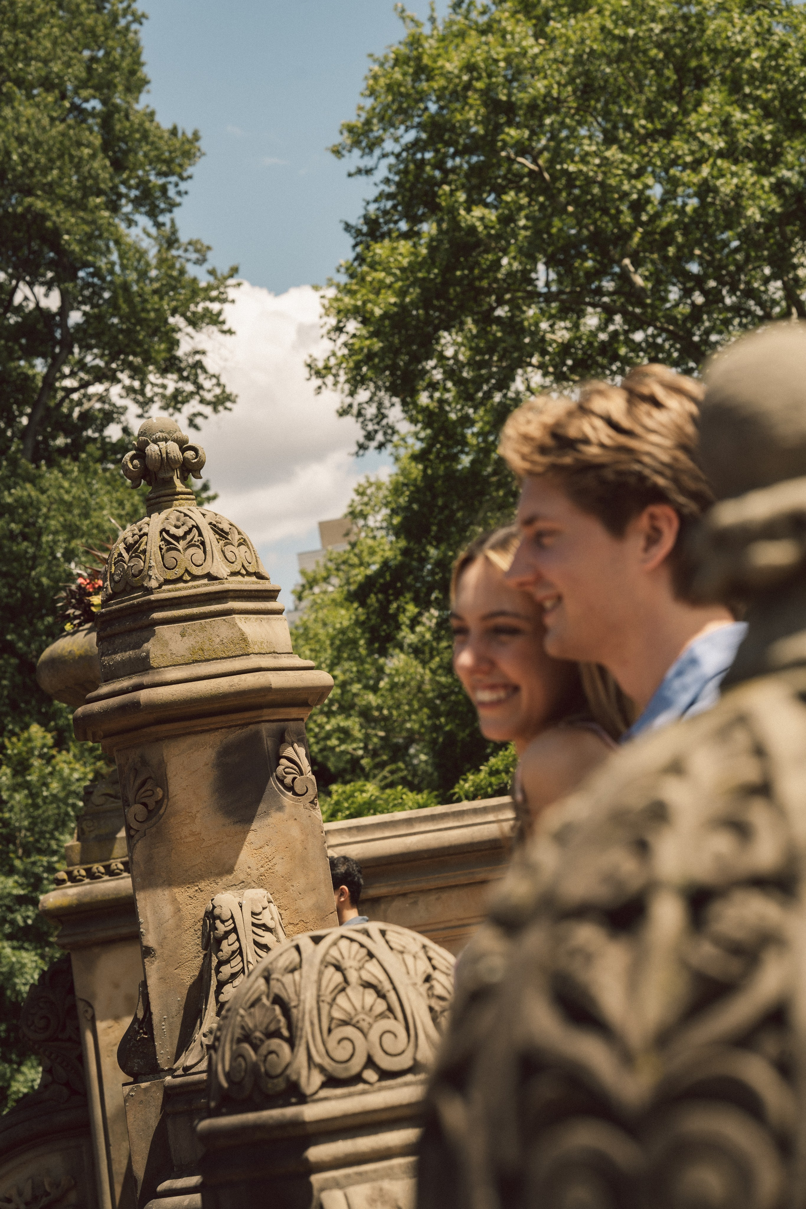 Surprise proposal Central Park. New York + destination photographer