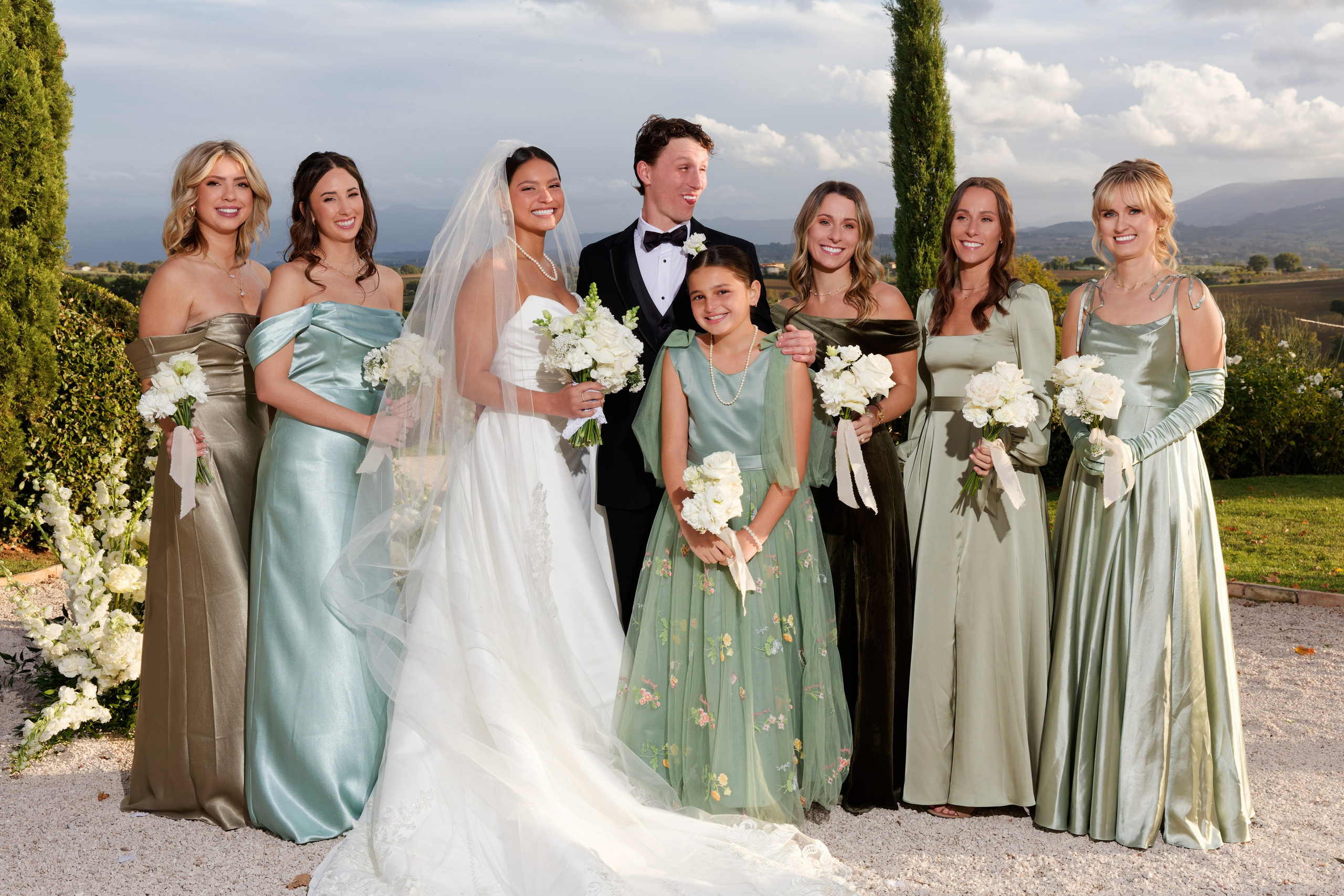 Wedding at Fonte Sala, Umbria