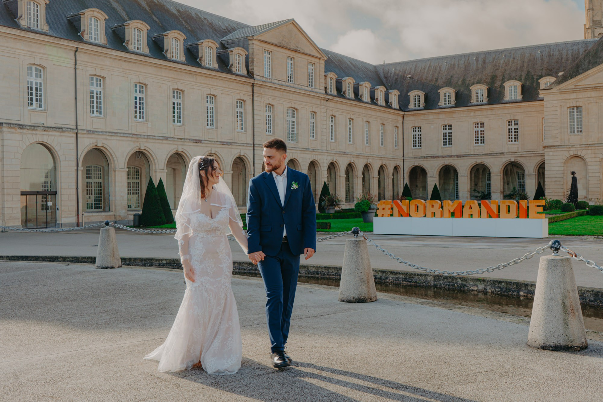 Mariage en Normandy France. Photoshoot in France